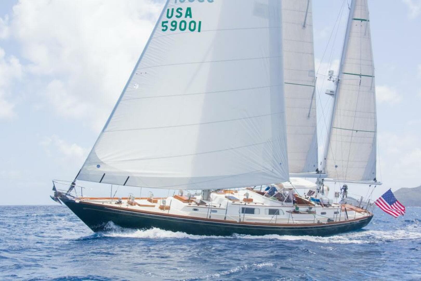 1982 Hinckley Yachts Sou'wester 59 for Sale in Southwest Harbor, Maine Center Cockpit