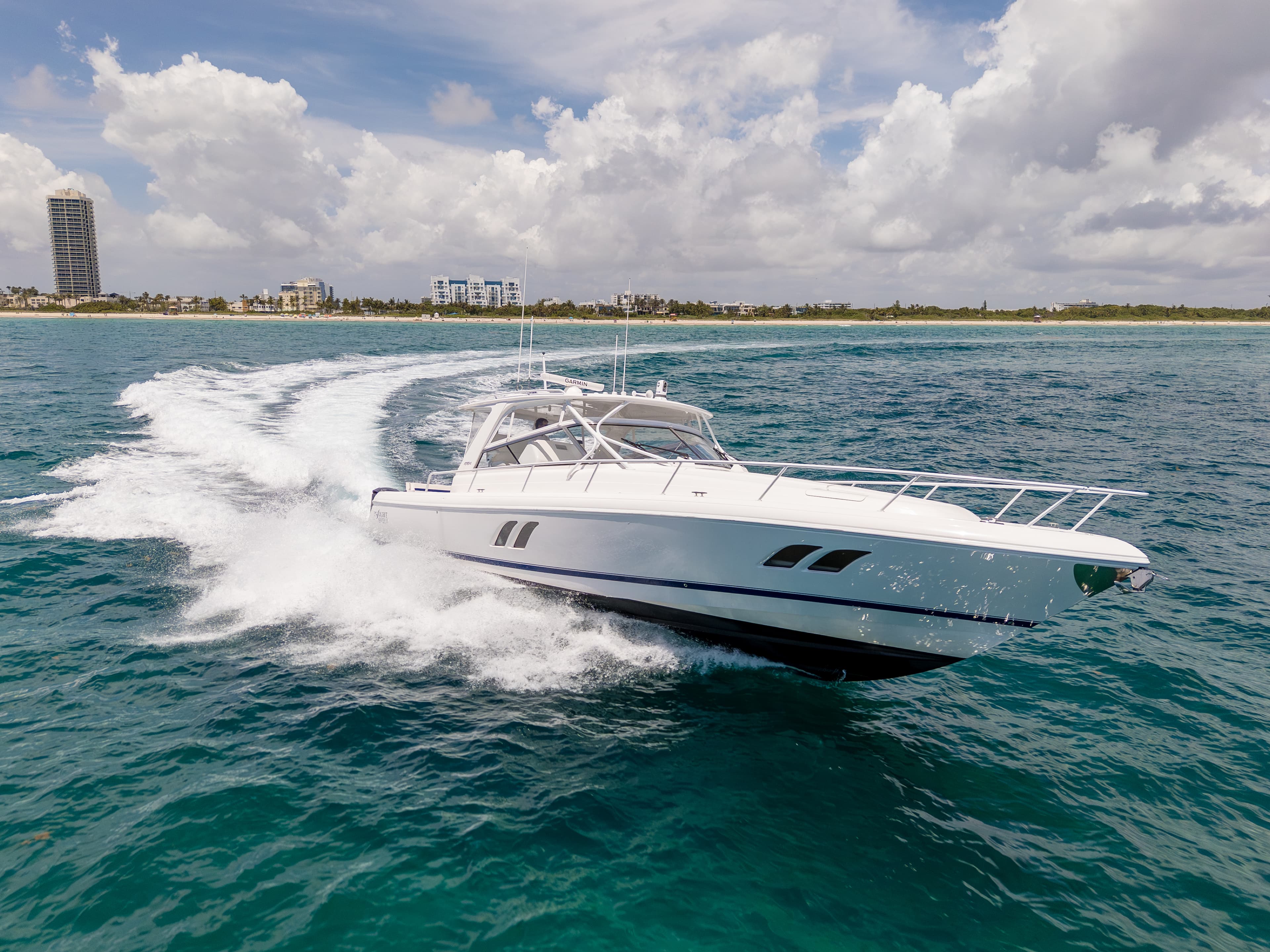 2018 Intrepid Powerboats 475 Sport Yacht for Sale in Miami, FL Express Cruiser 2
