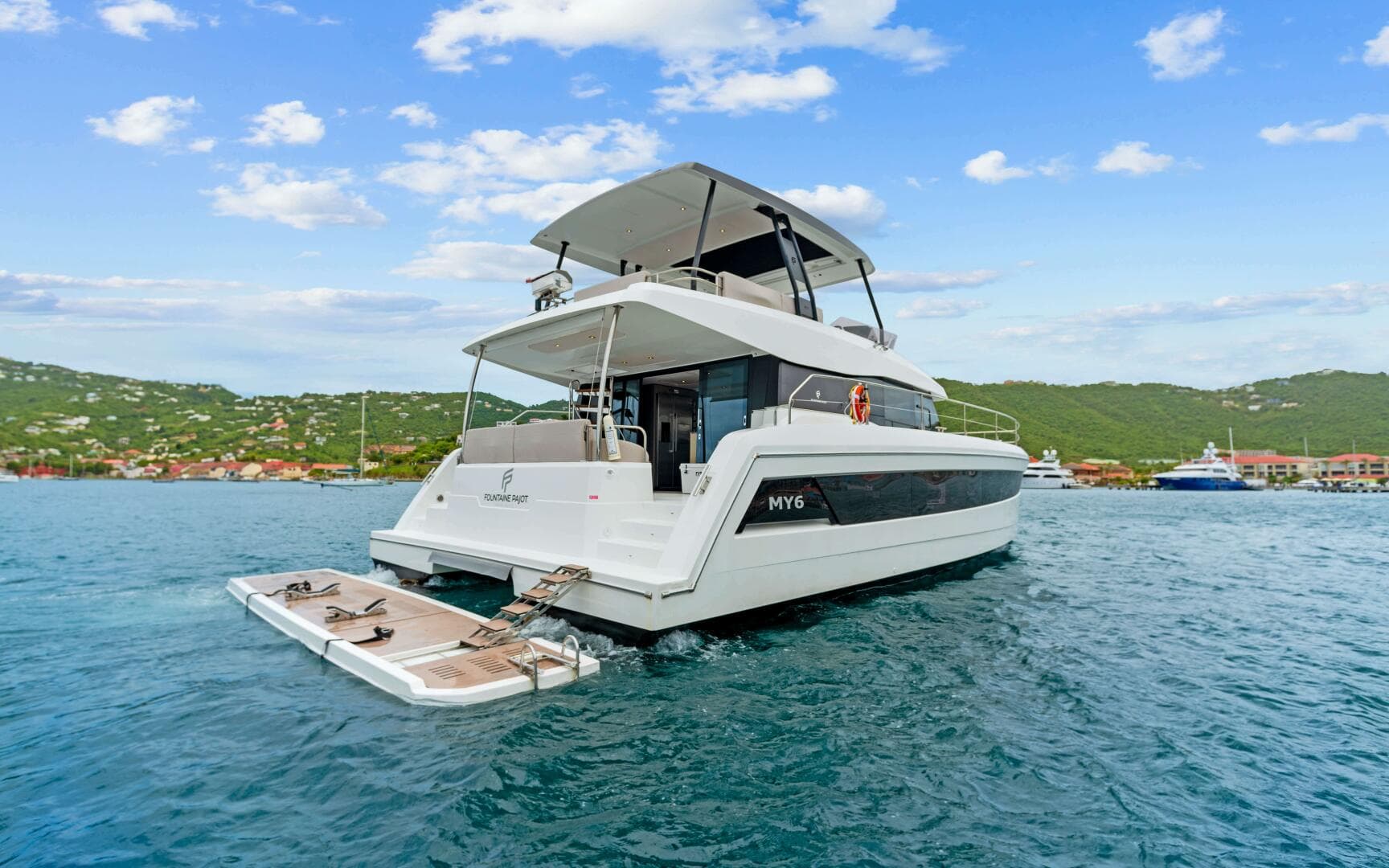 2024 Fountaine Pajot MY.6 zum Verkauf in Saint Thomas, VI Power Catamarans 5