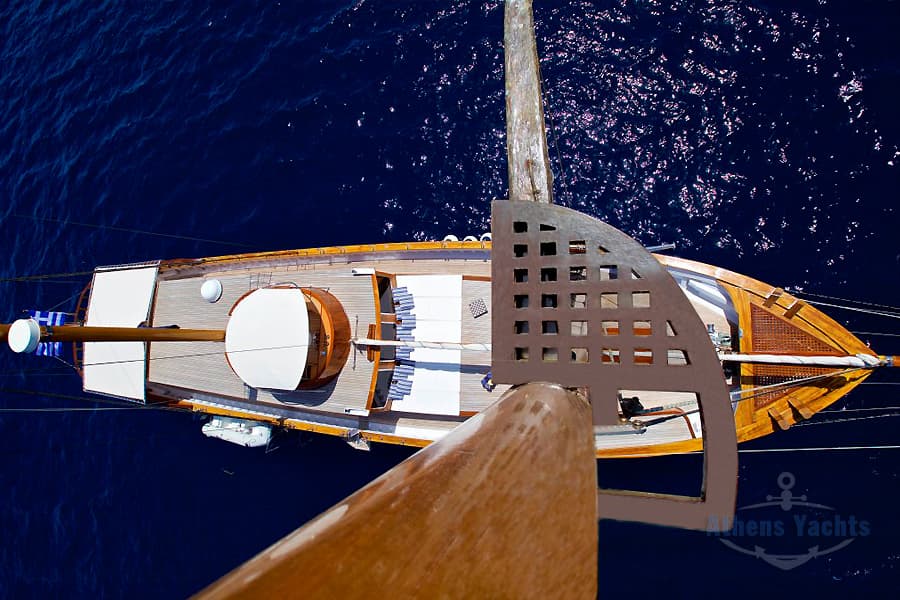 1994 Halkitis Urania 31M Custom Motorsailer te koop in Piraeus, GR Ketch 3