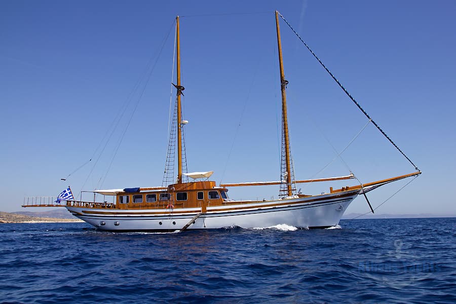 1994 Halkitis Urania 31M Custom Motorsailer te koop in Piraeus, GR Ketch 4