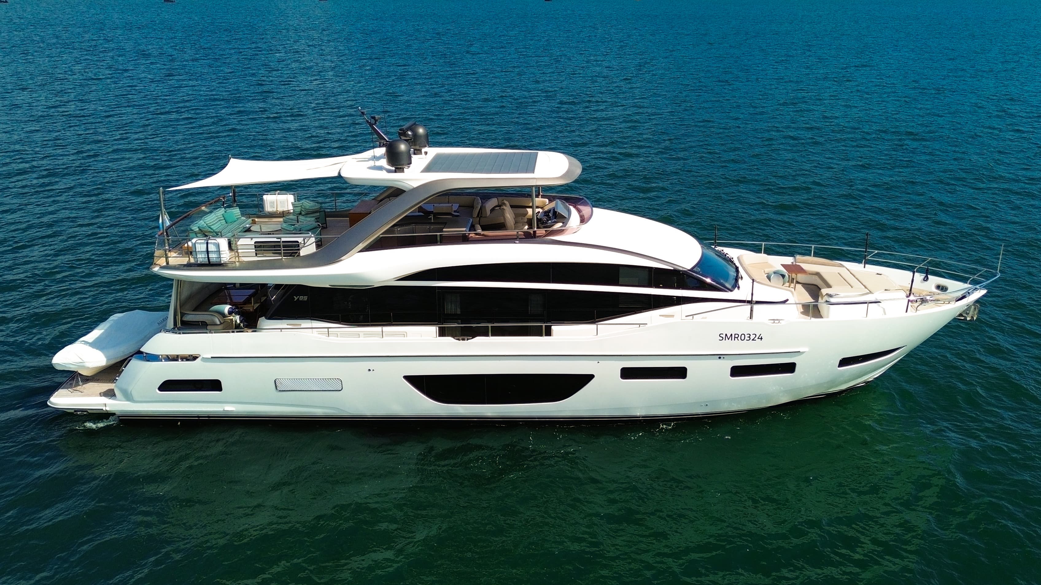 2020 Princess Yachts Y85 for Sale in La Spezia, IT Flybridge 2