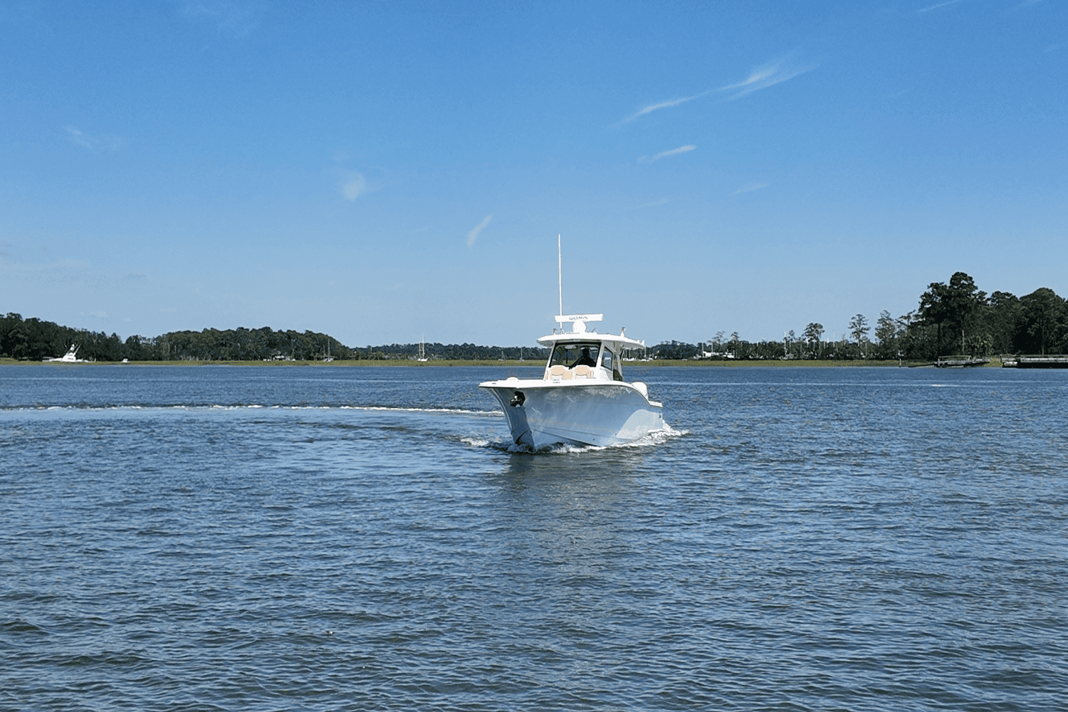 2025 Scout Boats 377LXF zum Verkauf in Thunderbolt, GA Center Console 3