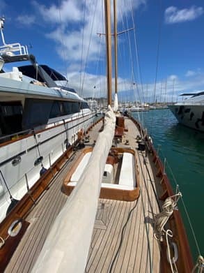 1928 Custom White Brothers - Ketch for Sale in Cannes, FR Antique and Classic 2