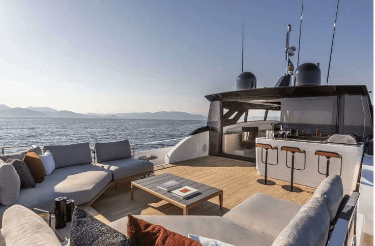 2023 Princess Yachts F55 for Sale in Istanbul, TR Flybridge 3
