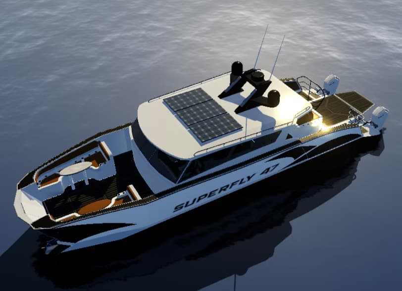 2026 Finish Line Boats 46 Excalibur a la venta en Ho Chi Minh City, VN Power Catamarans