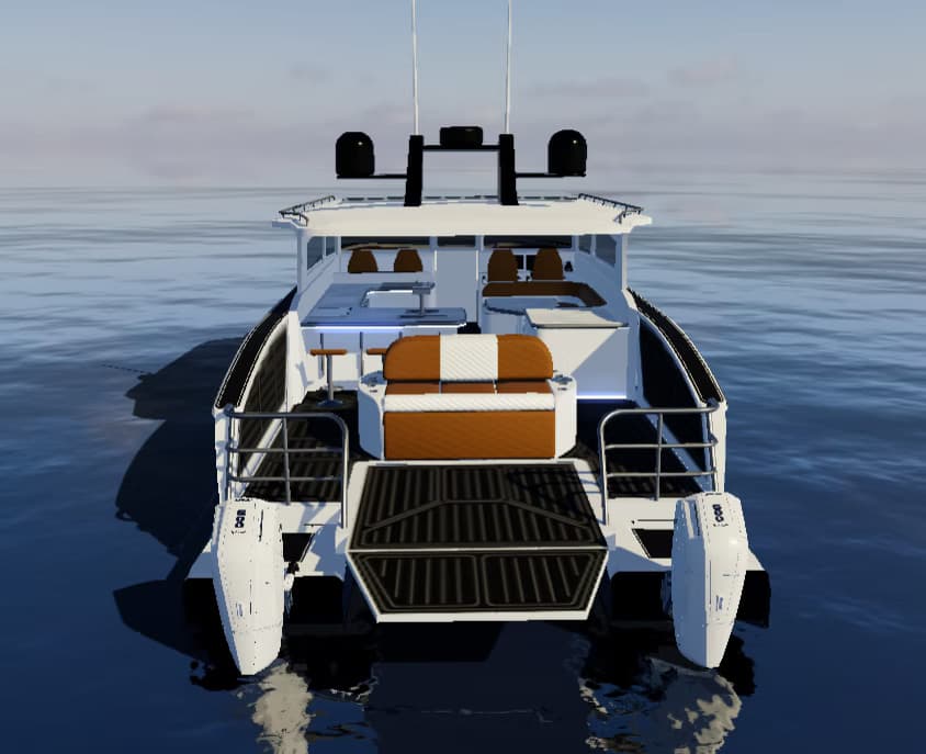 2026 Finish Line Boats 46 Excalibur a la venta en Ho Chi Minh City, VN Power Catamarans 2