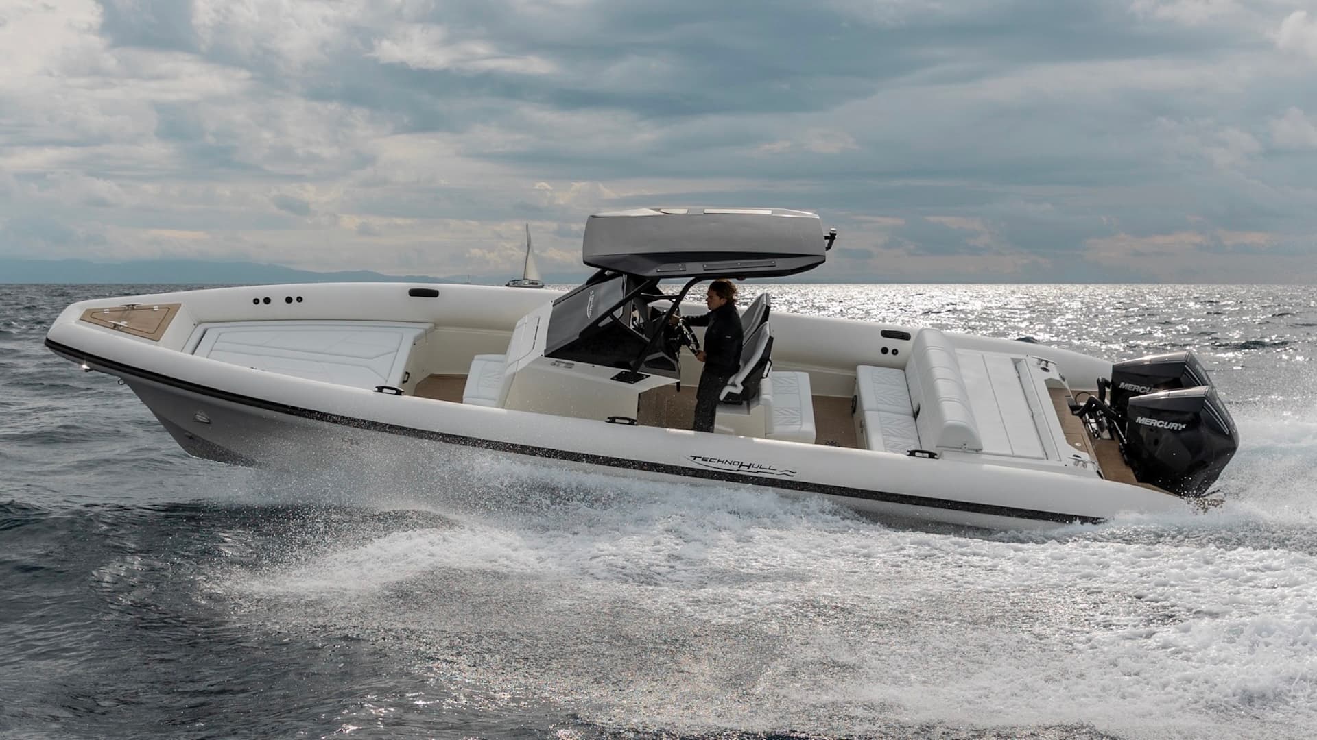 2027 Technohull GT9 on Display in Miami Beach, Florida RIB (Rigid Inflatable) 5