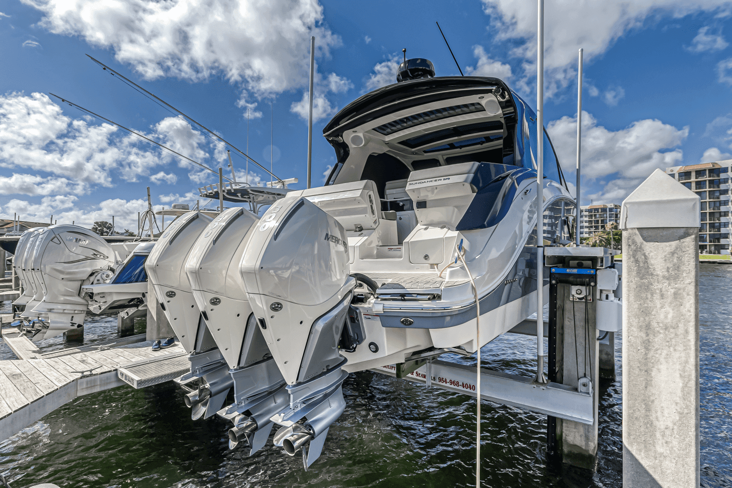 2022 Sea Ray Sundancer 370 Outboard zum Verkauf in Highland Beach, Florida Bowrider 3