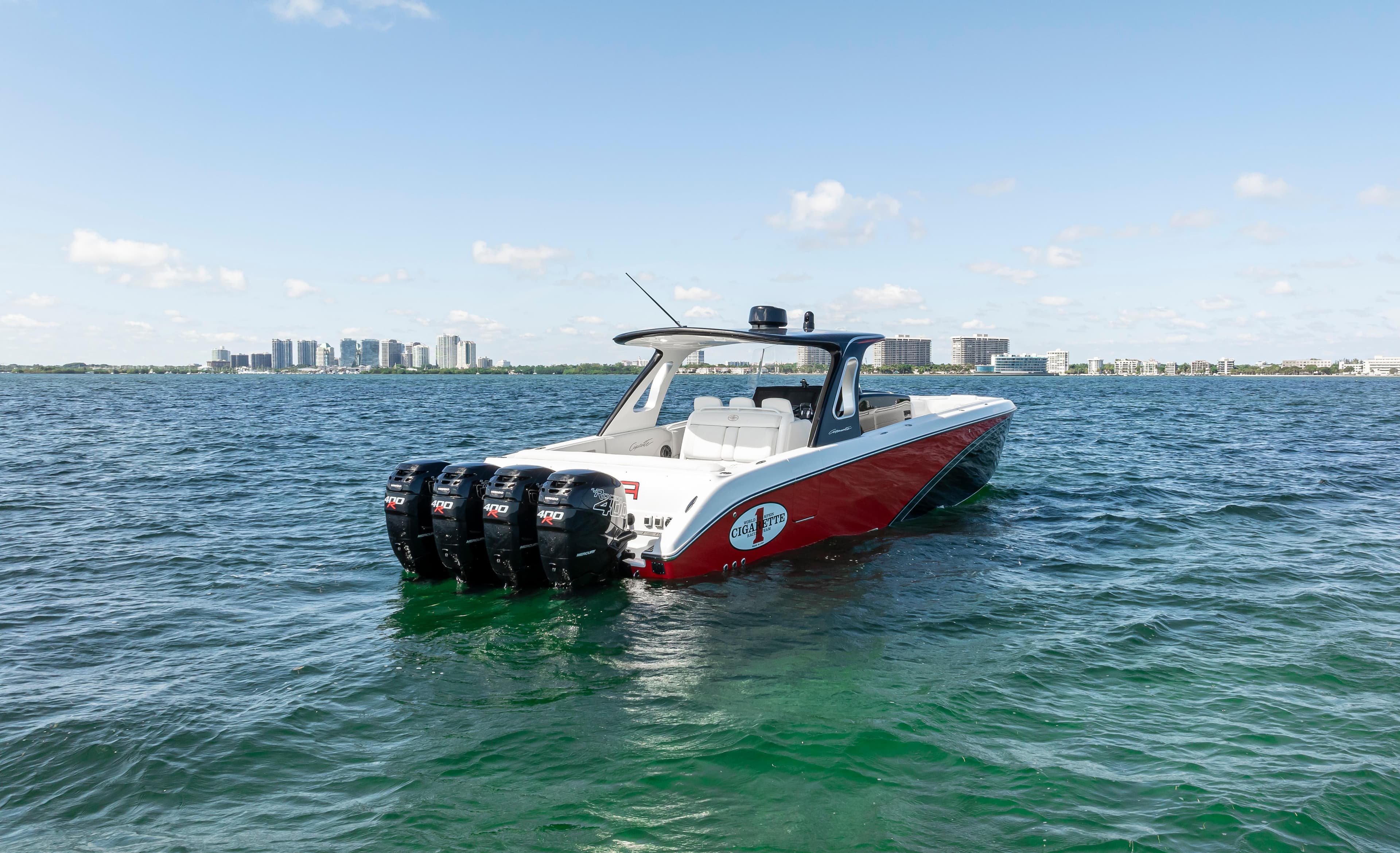 2016 Cigarette Racing 41' GTR for Sale in Miami, Florida Center Console 4