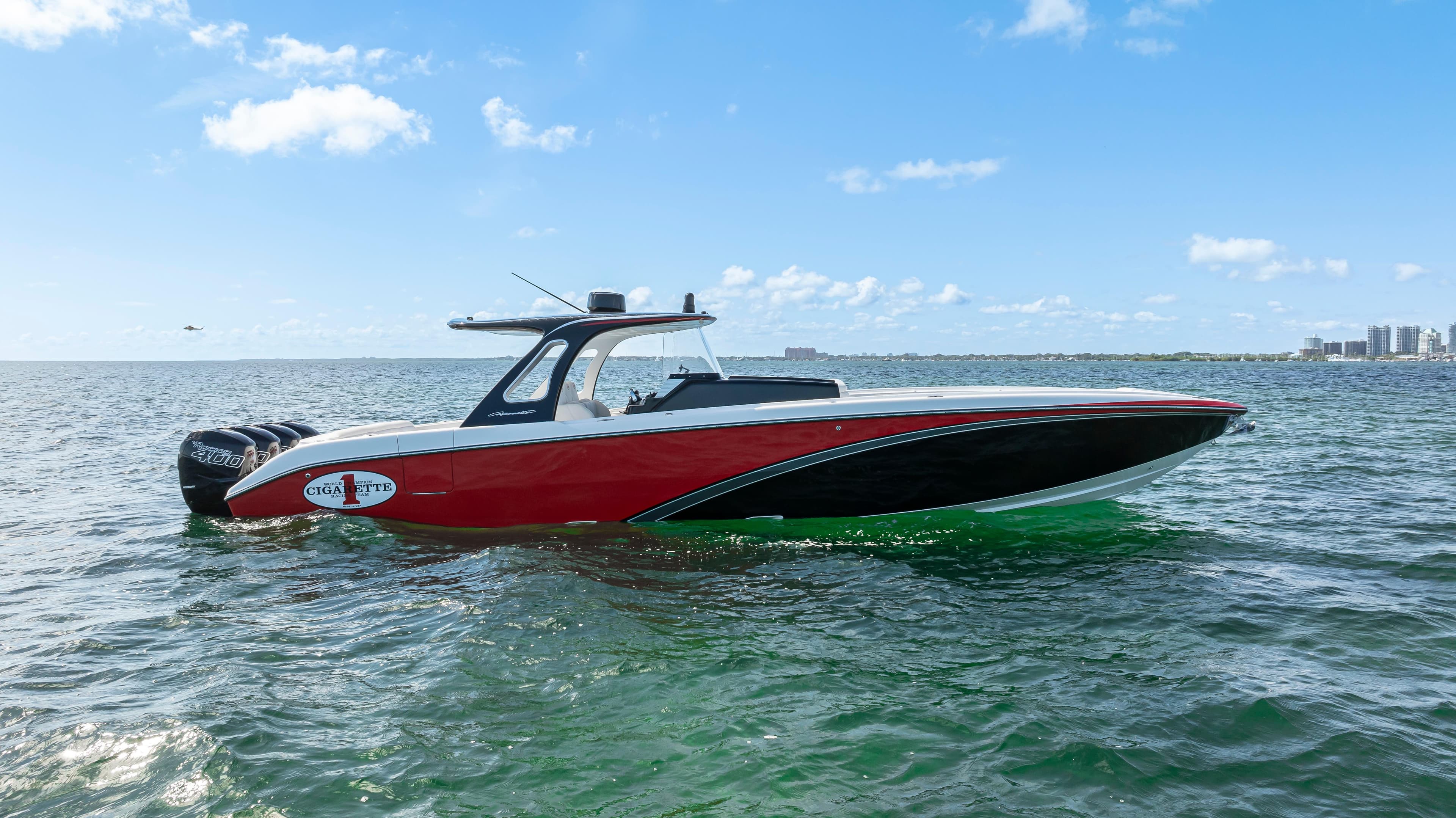 2016 Cigarette Racing 41' GTR for Sale in Miami, Florida Center Console 5