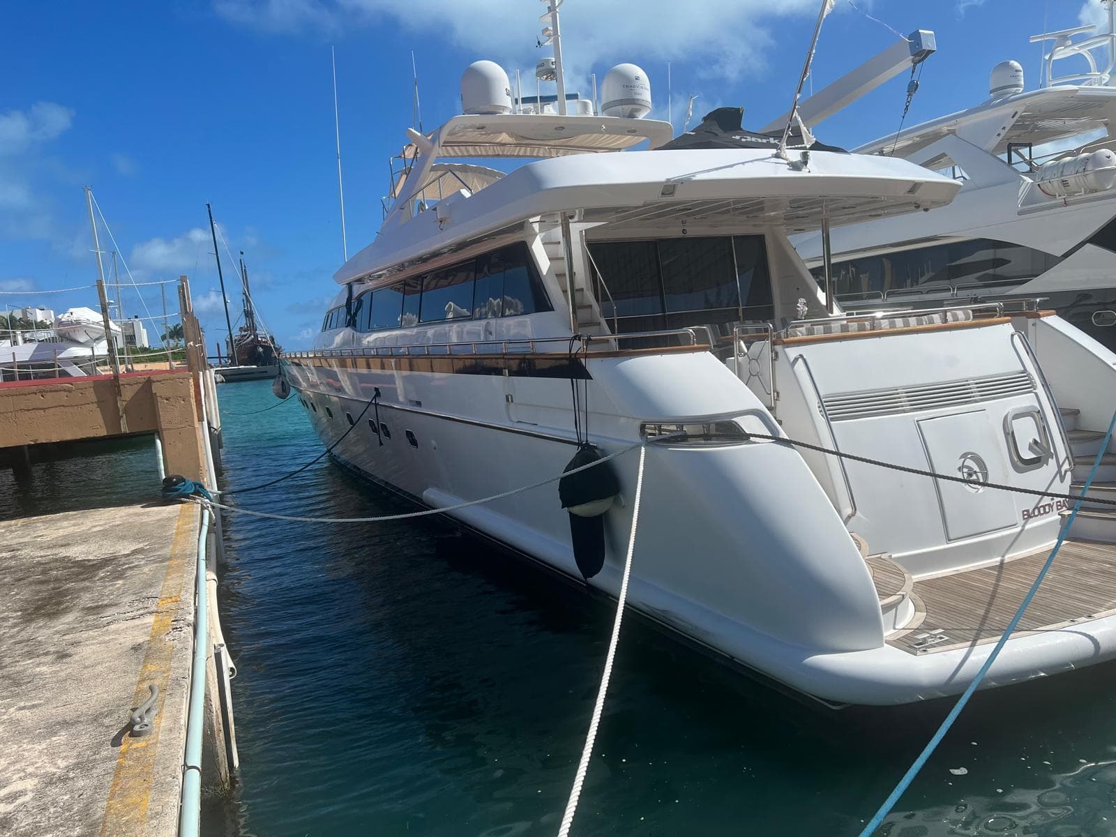2001 Falcon 106 for Sale in Miami, Florida Flybridge 2