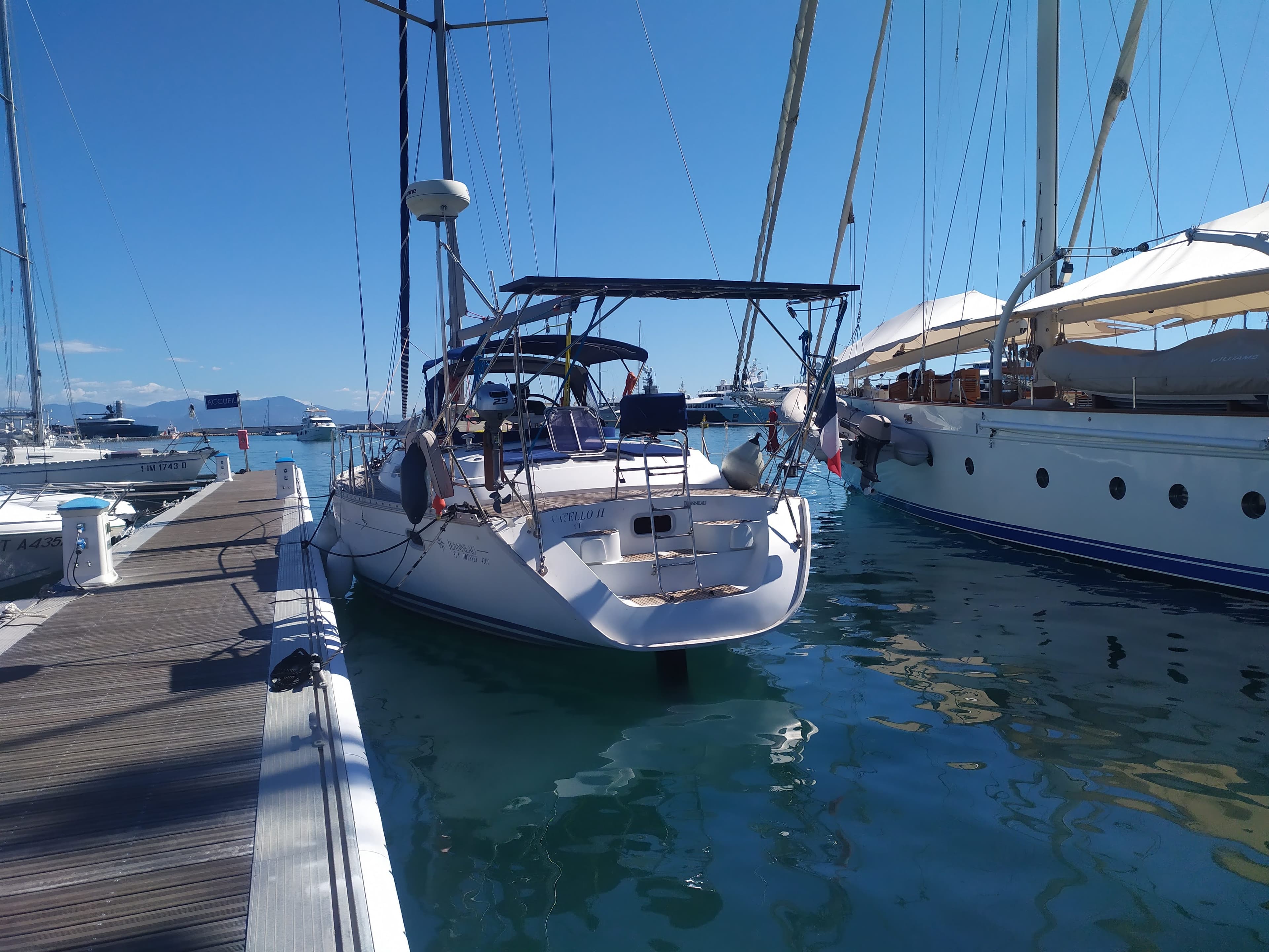 1999 Jeanneau Sun Odyssey 42 CC a la venta en La Seyne-sur-Mer, FR Center Cockpit 5
