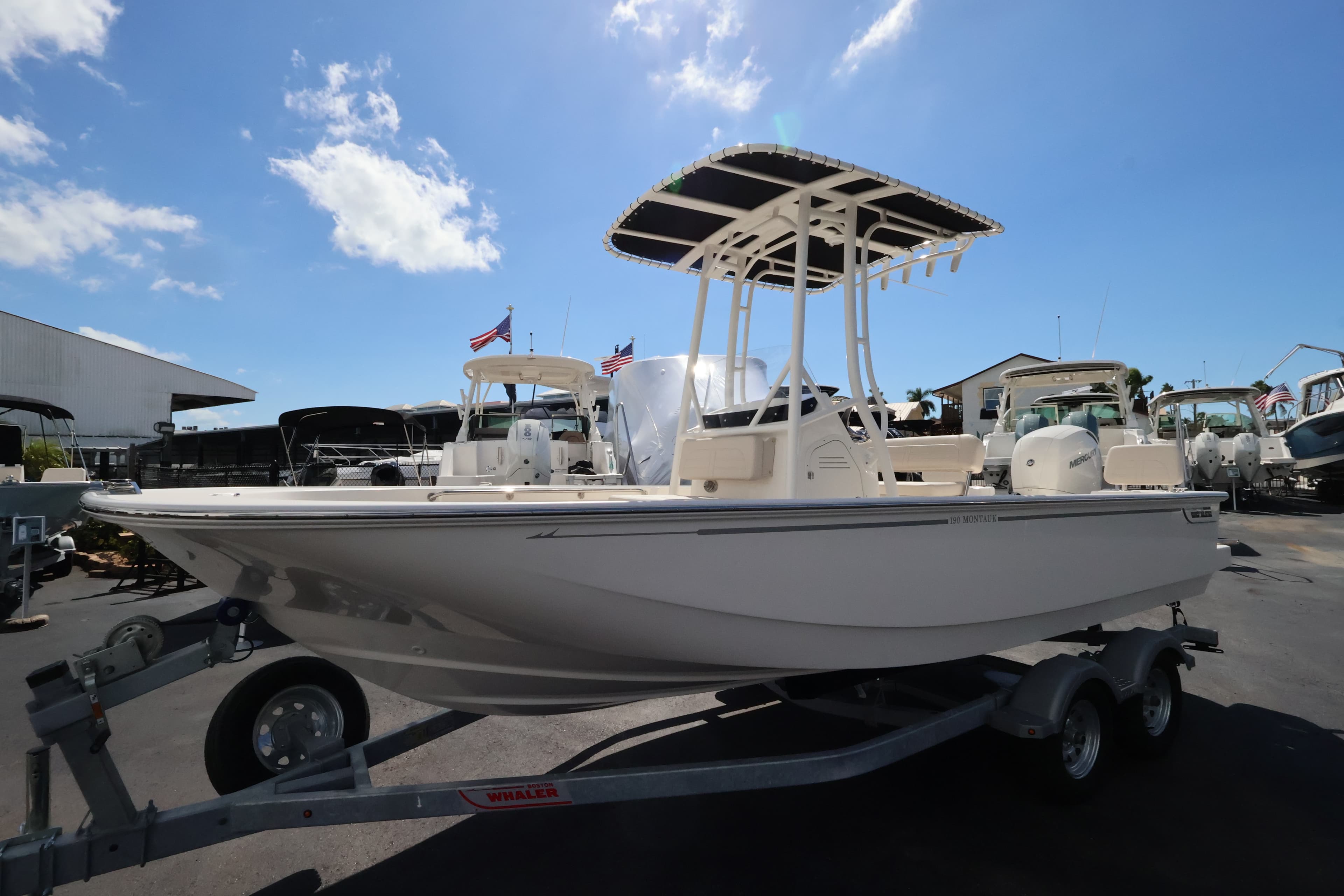 2027 Boston Whaler 190 Montauk for Sale in Naples, Florida Center Console