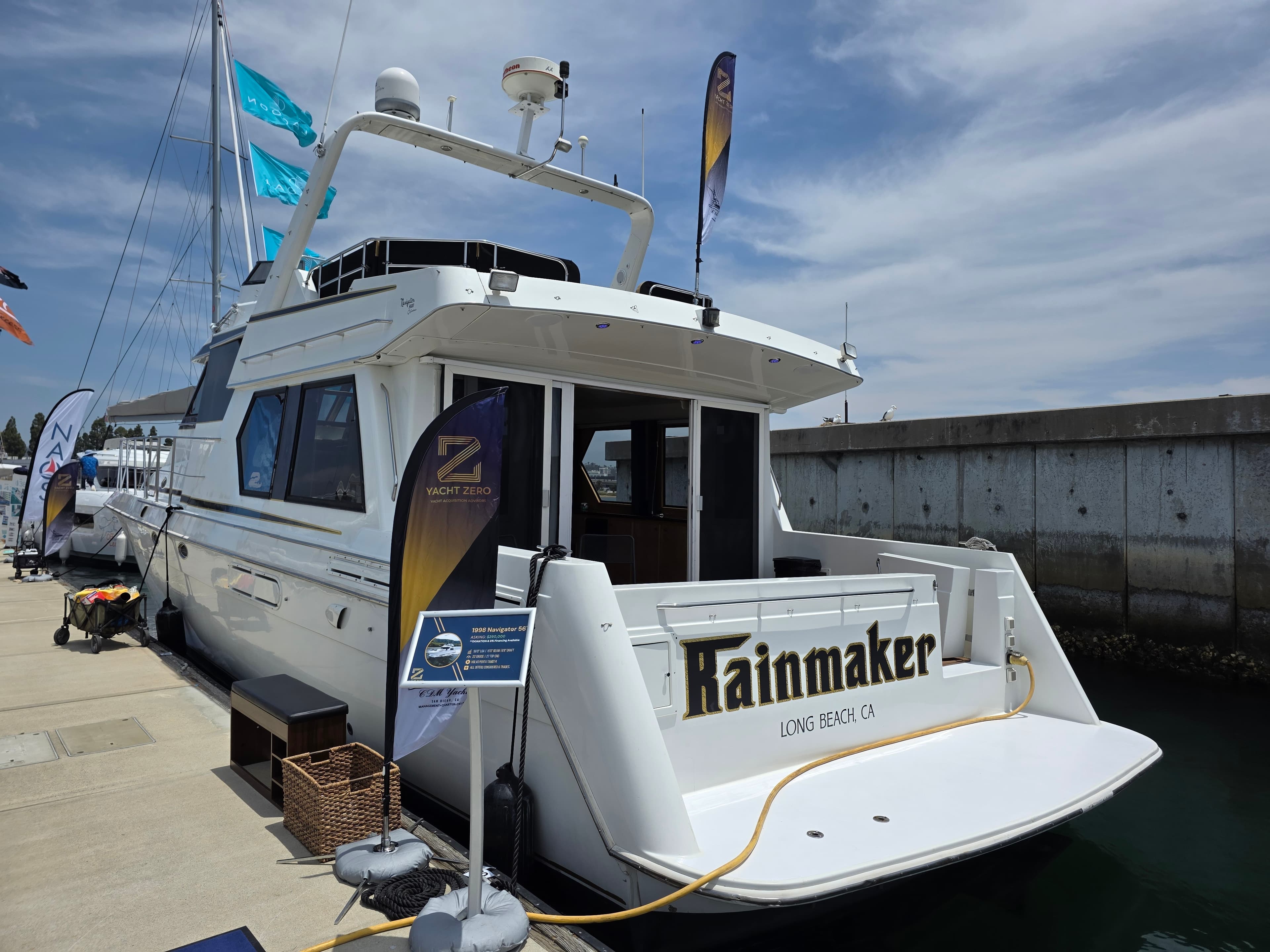 1998 Navigator Sundance 5600 for Sale in San Diego, California Flybridge 3