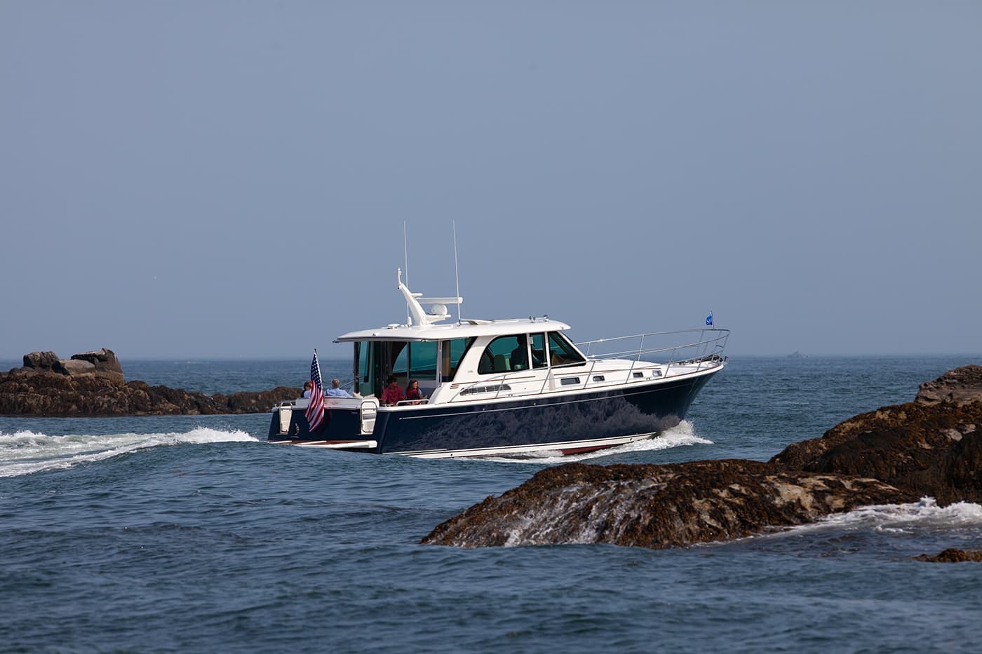 2021 Sabre Yachts 45 Salon Express zum Verkauf in Wrightsville Beach, North Carolina Downeast Boats 3
