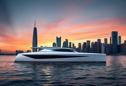 2026 Finish Line Boats 160 Ocean Super Yacht zum Verkauf in HO CHI MINH, HA LONG, VN Power Catamarans 2