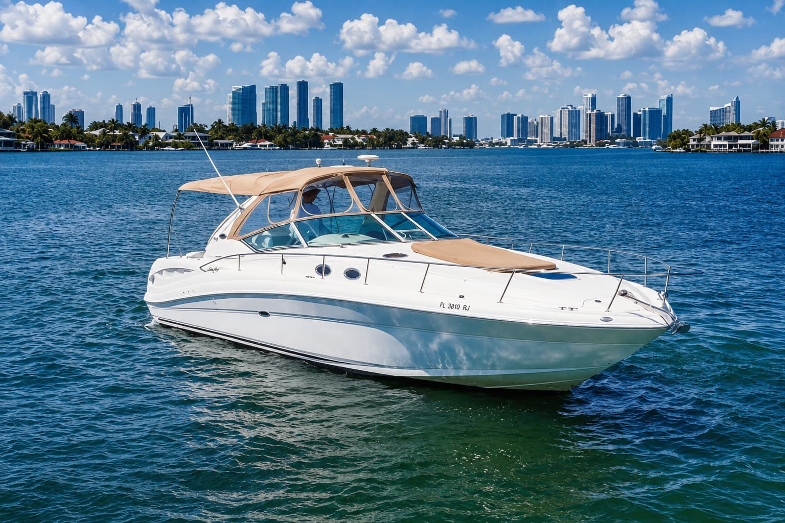 2003 Sea Ray 340 Sundancer for Sale in Miami Beach, Florida Express Cruiser