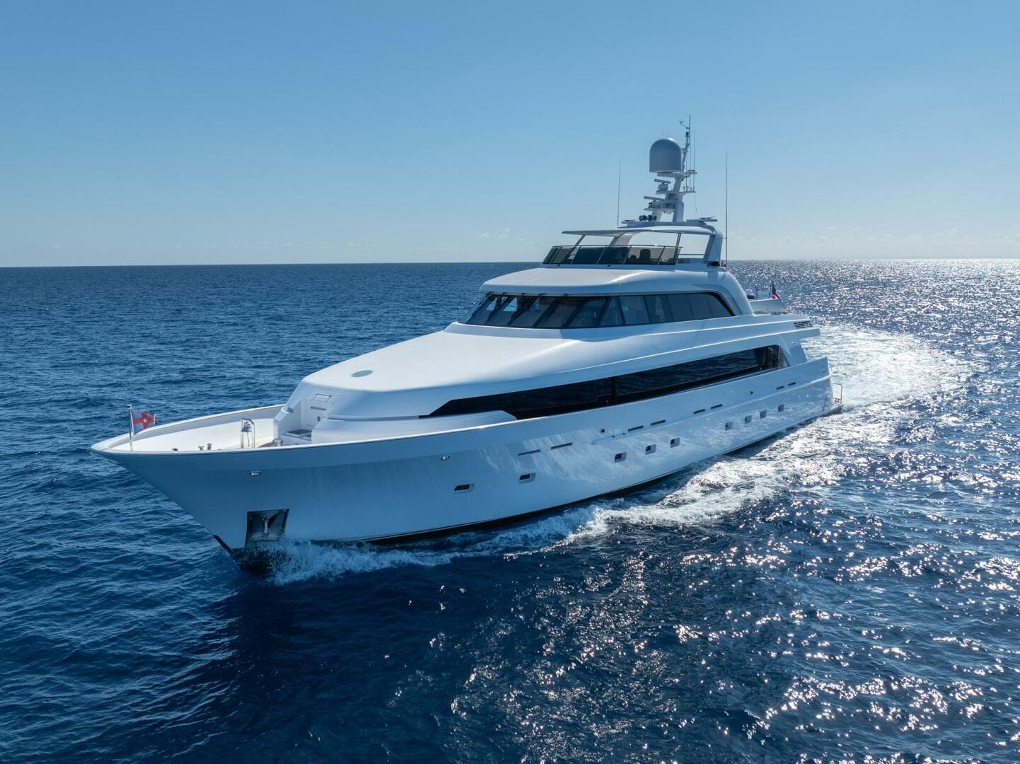 2001 Delta Marine 124' Tri-Deck for Sale in Fort Lauderdale, Florida Megayacht