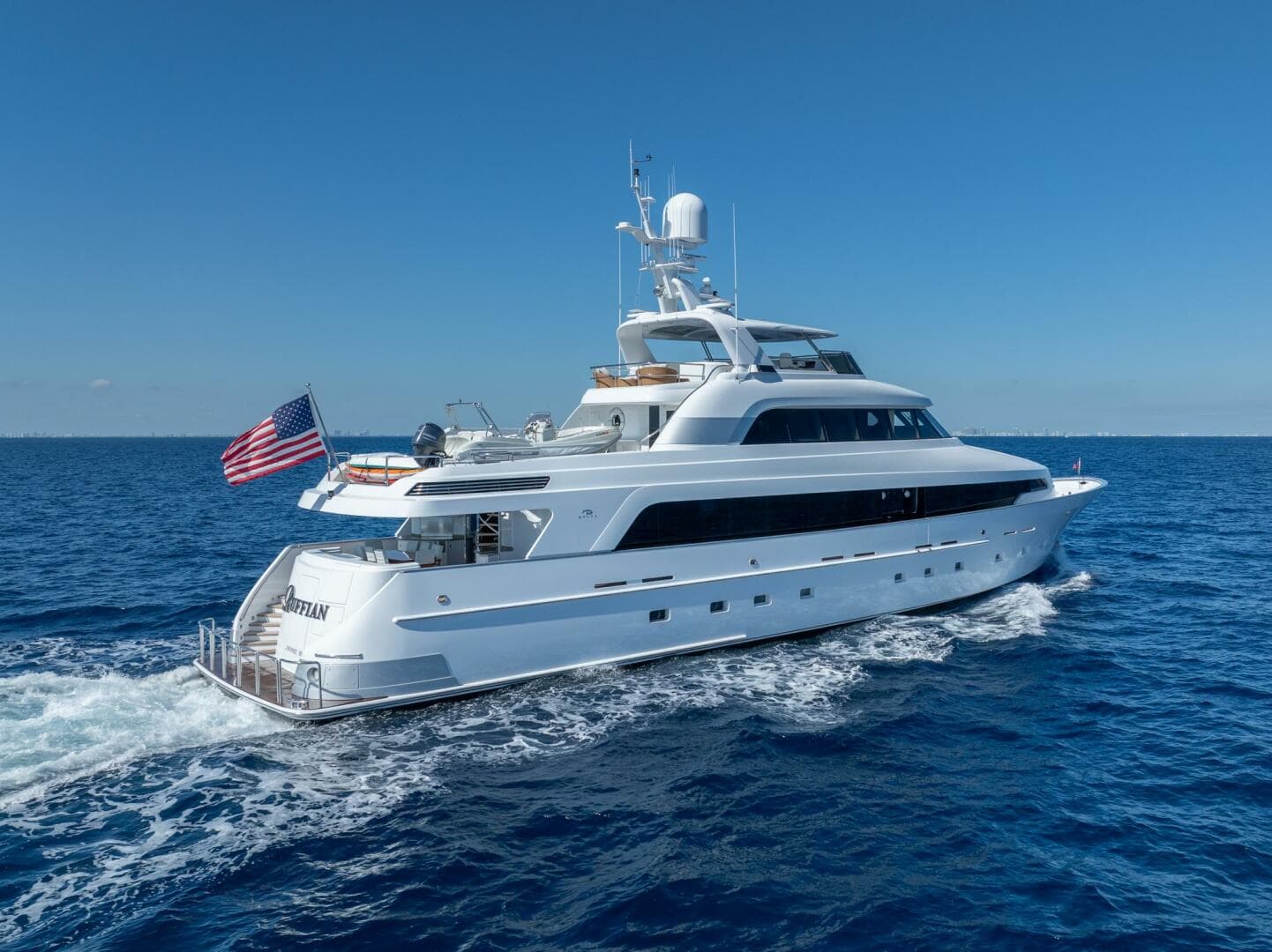 2001 Delta Marine 124' Tri-Deck for Sale in Fort Lauderdale, Florida Megayacht 2