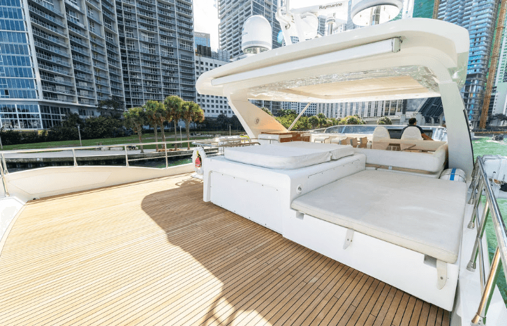 2015 Azimut 80 te koop in Miami, Florida Flybridge 4