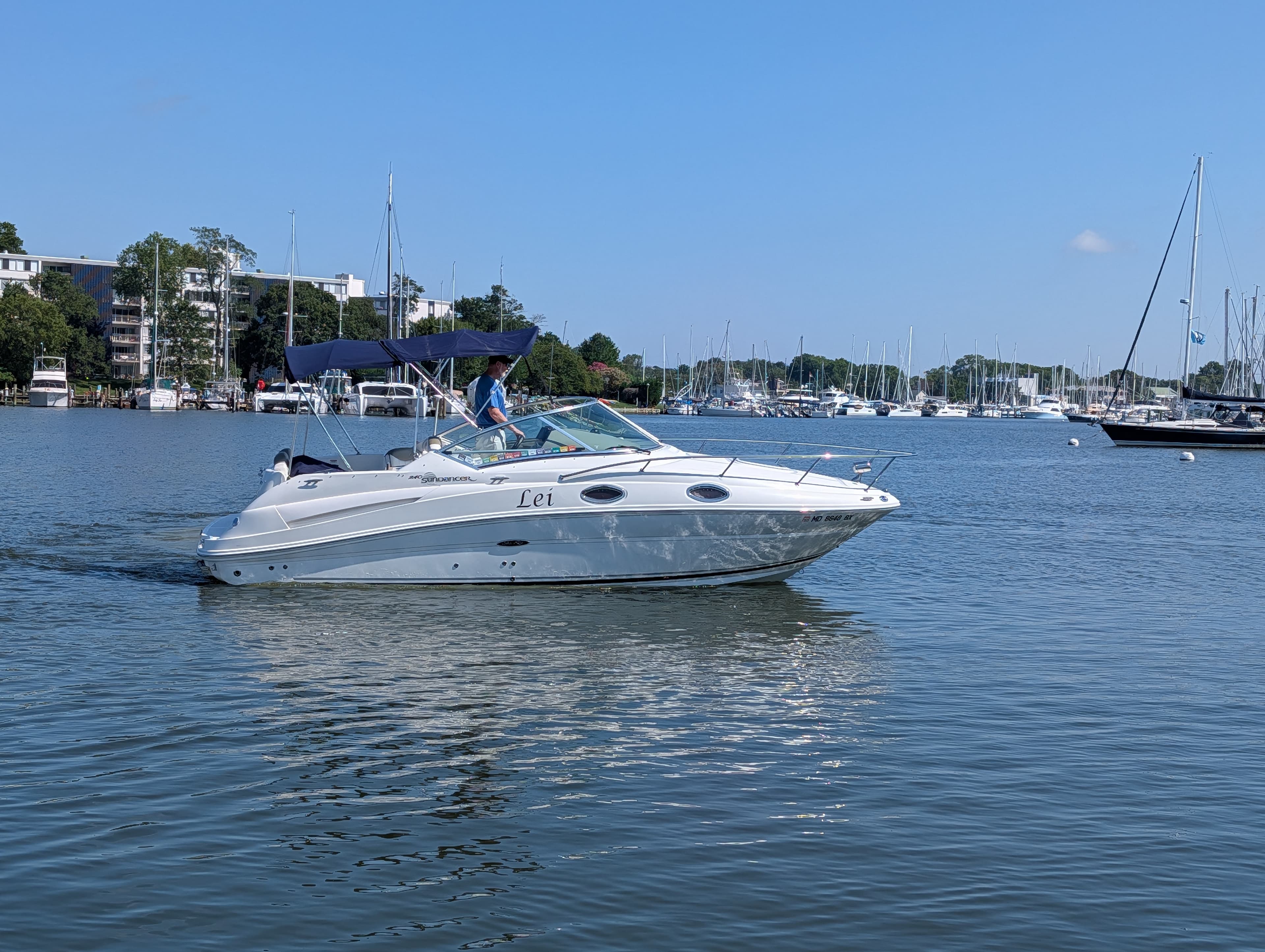 2007 Sea Ray 240 Sundancer zum Verkauf in Annapolis, MD Express Cruiser