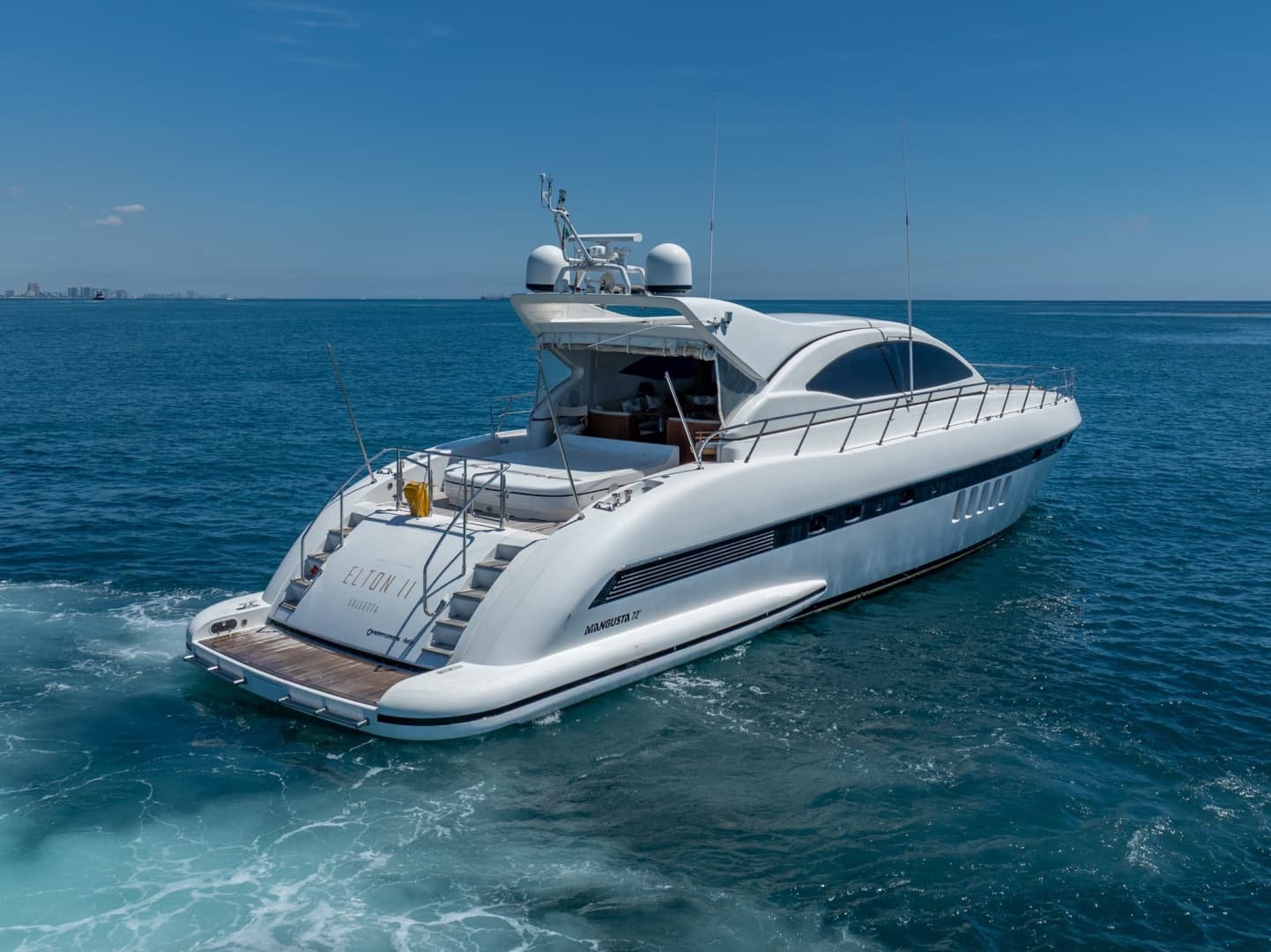2004 Mangusta 72 for Sale in Dania Beach, Florida Motor Yacht 4
