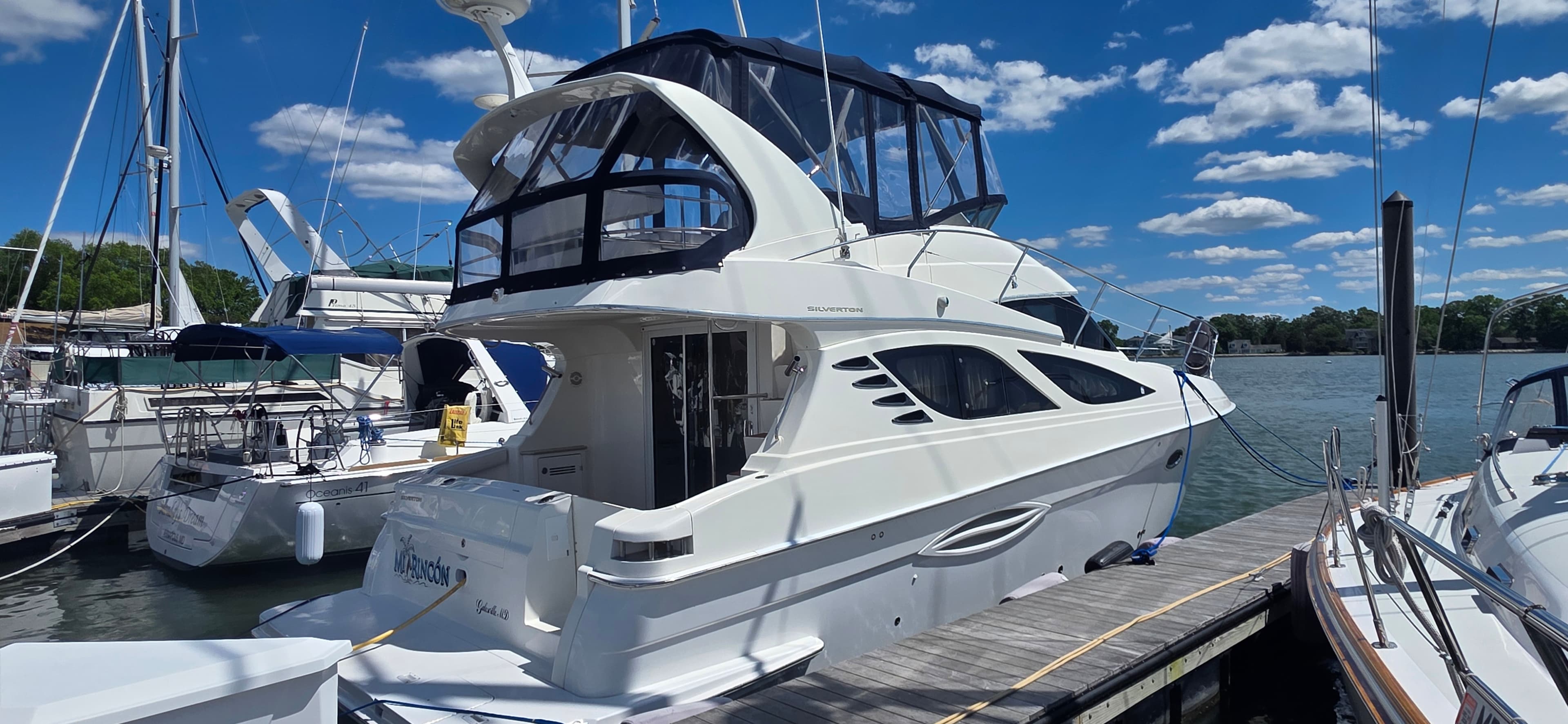 2006 Silverton 38 Sport Bridge zum Verkauf in Galesville, Maryland Motor Yacht 2