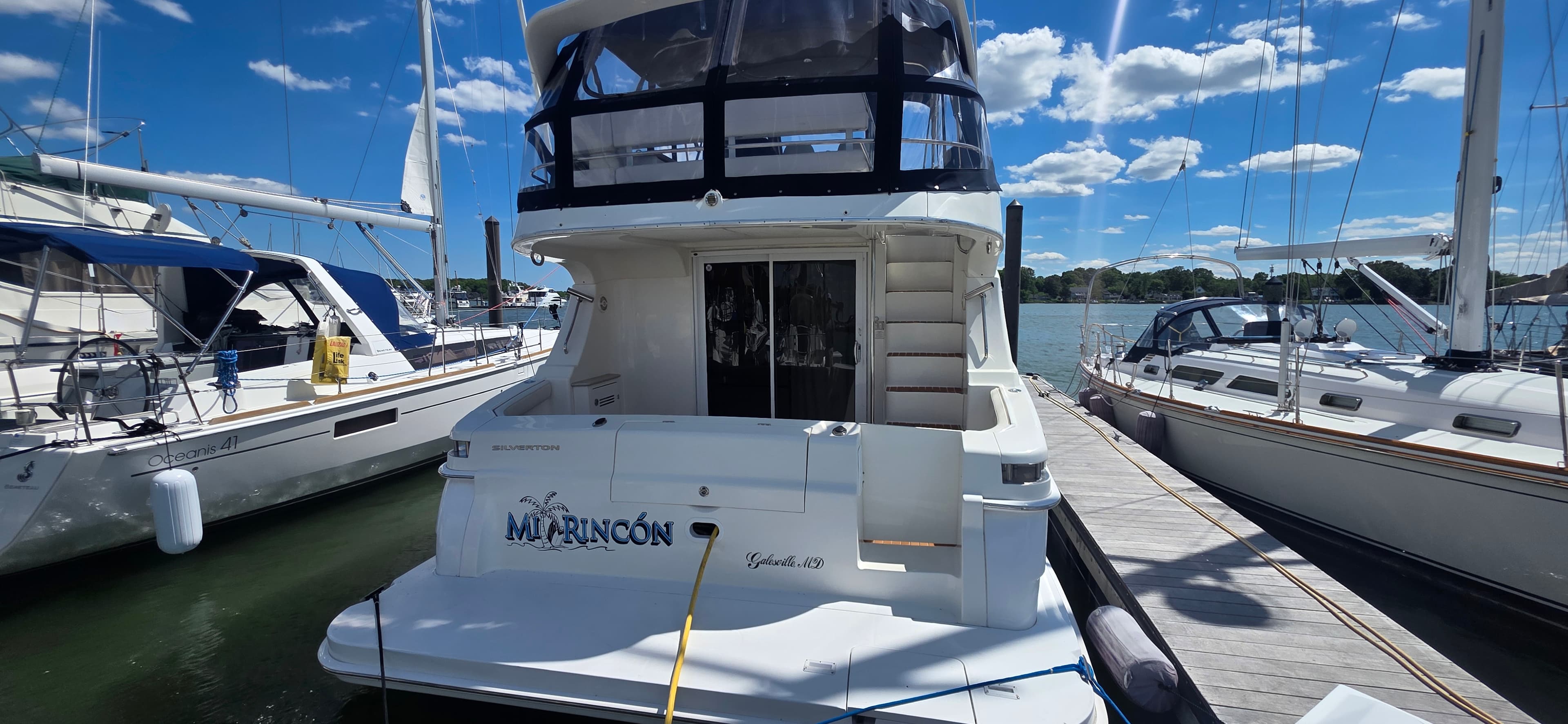 2006 Silverton 38 Sport Bridge zum Verkauf in Galesville, Maryland Motor Yacht 3