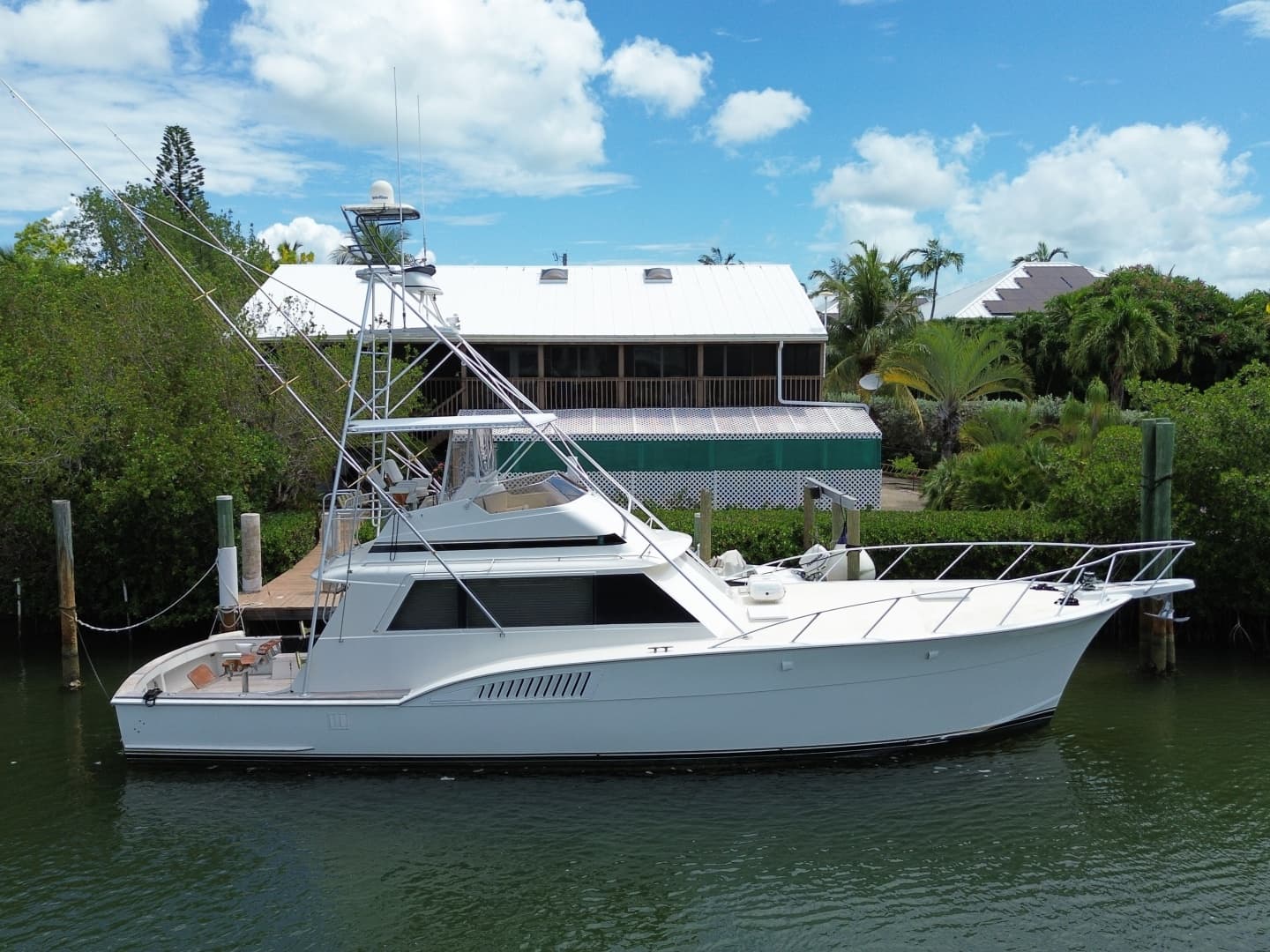1976 Hatteras 53 Convertible in vendita a Marathon, Florida Motor Yacht