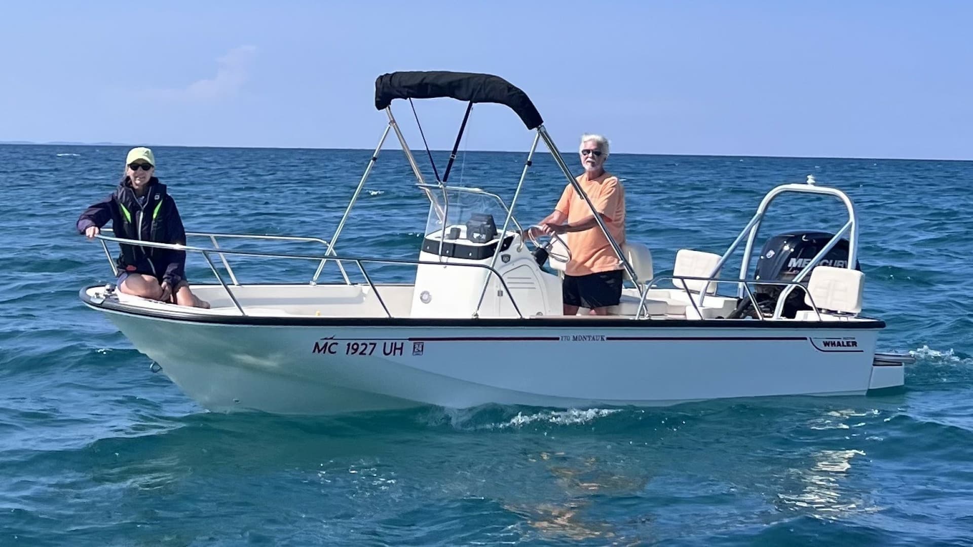 2018 Boston Whaler 170 Montauk in vendita a Charlevoix, Michigan Center Console 2