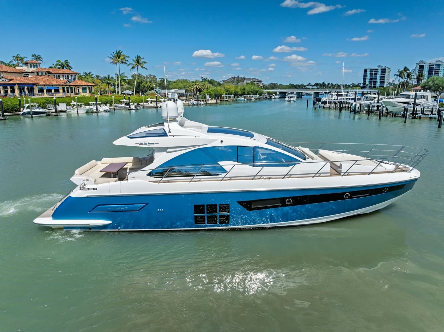 2015 Azimut 55S zum Verkauf in Naples, Florida Flybridge