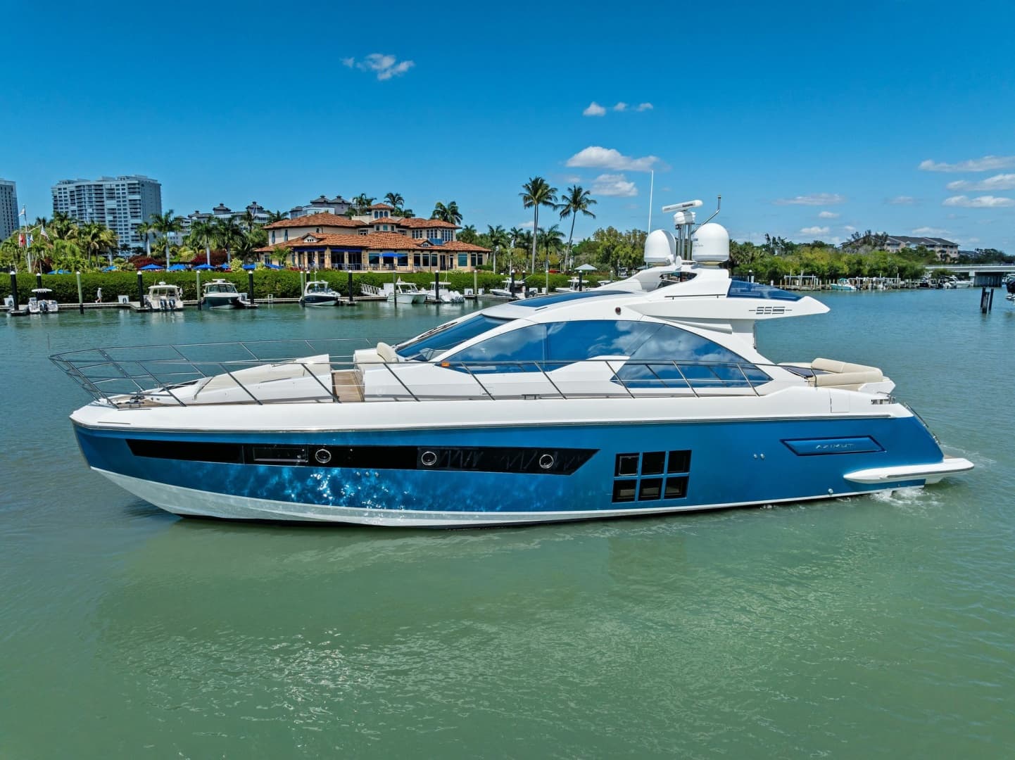 2015 Azimut 55S zum Verkauf in Naples, Florida Flybridge 4