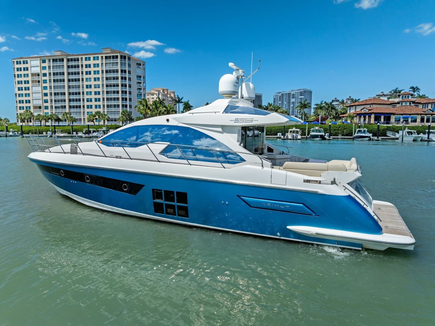 2015 Azimut 55S zum Verkauf in Naples, Florida Flybridge 5