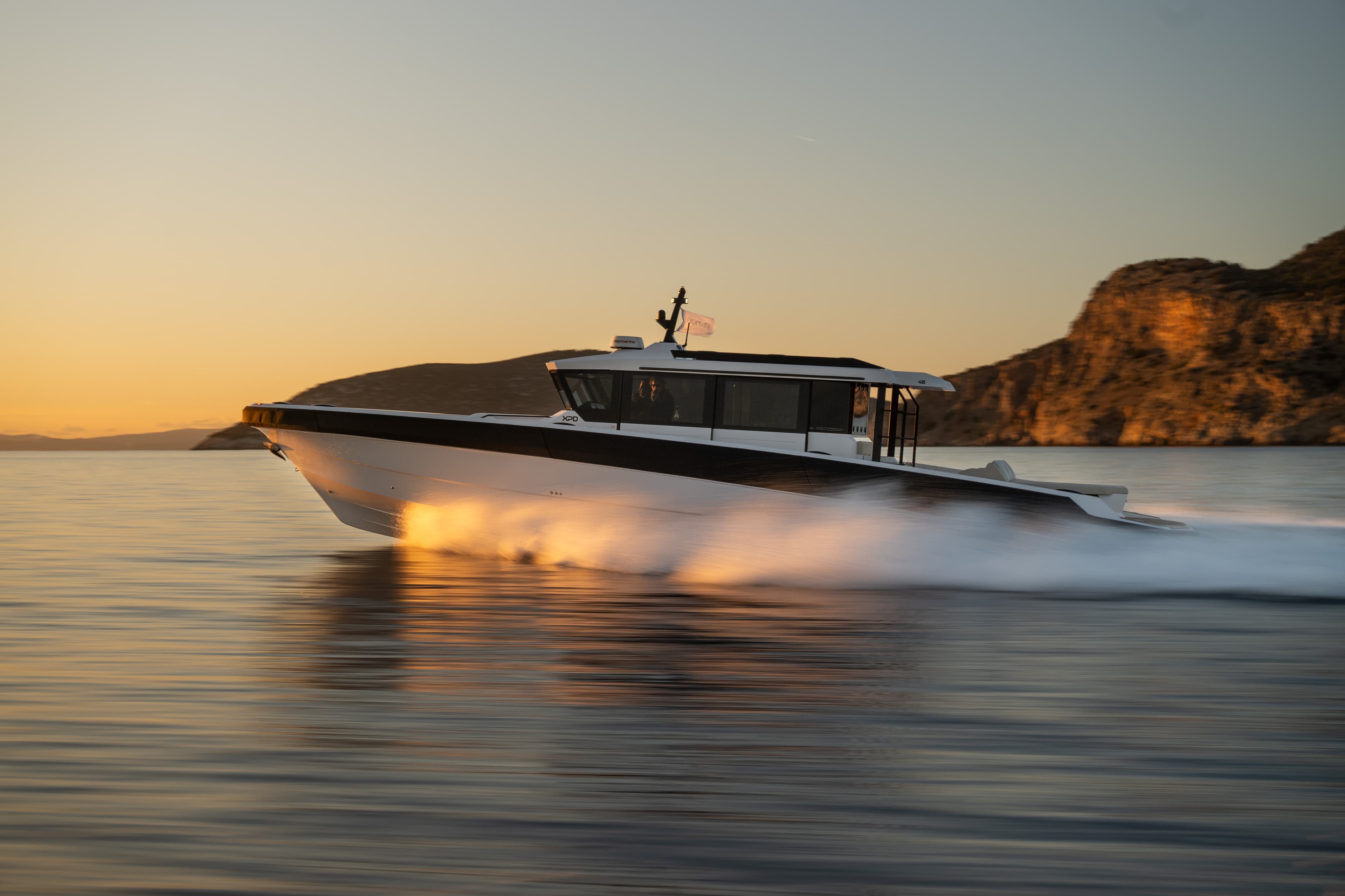 2027 Technohull XPD 46 on Display in Newport, Rhode Island High Performance