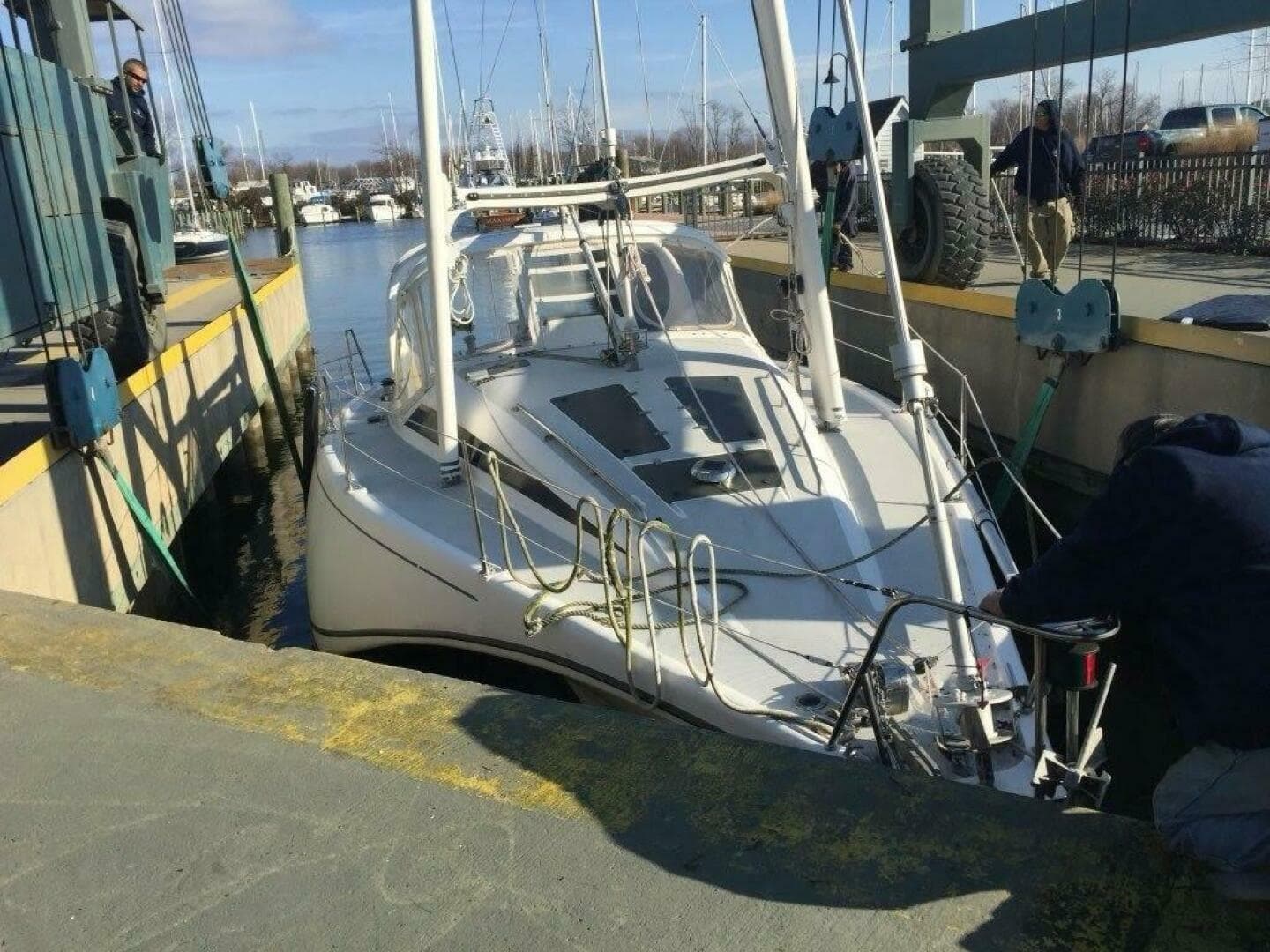 1991 Tillotson-Pearson Manta Clipper 34 zum Verkauf in Tracys Landing, Maryland Sloop 4