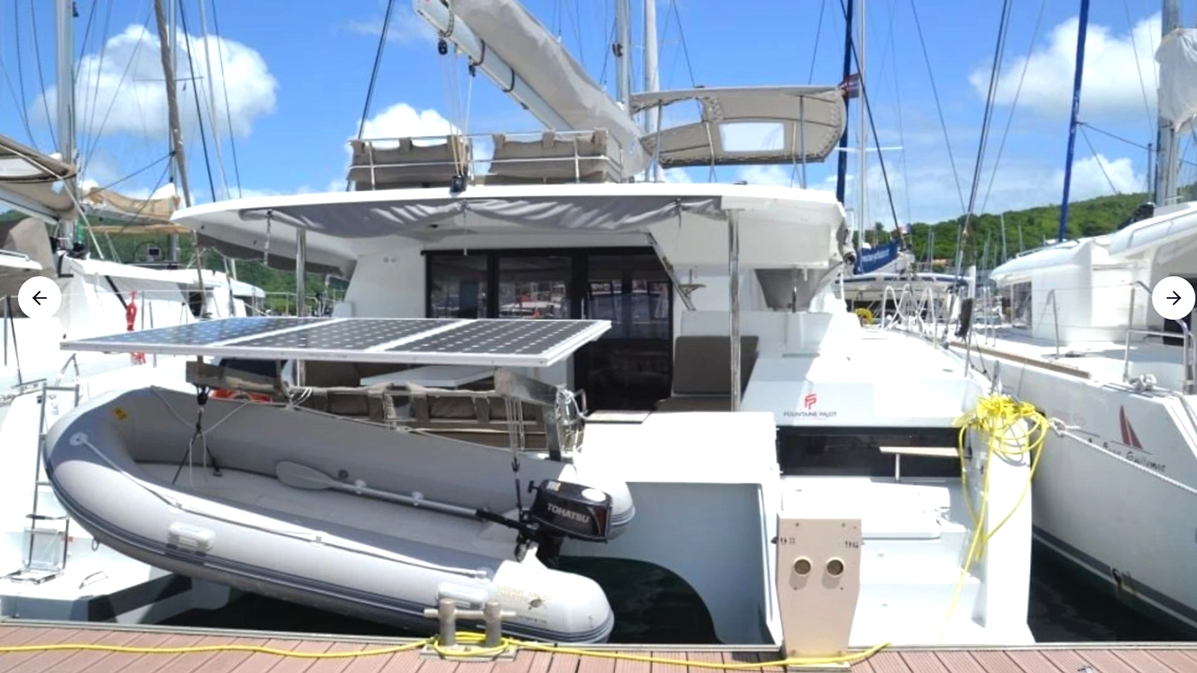 2018 Fountaine Pajot Saona 47 a la venta en Fort-de-France, MQ Multi-Hull