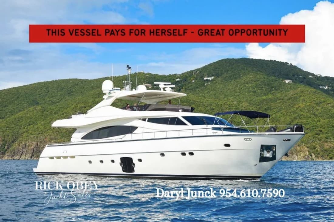 2006 Ferretti Yachts 881 for Sale in Fort Lauderdale, Florida Flybridge