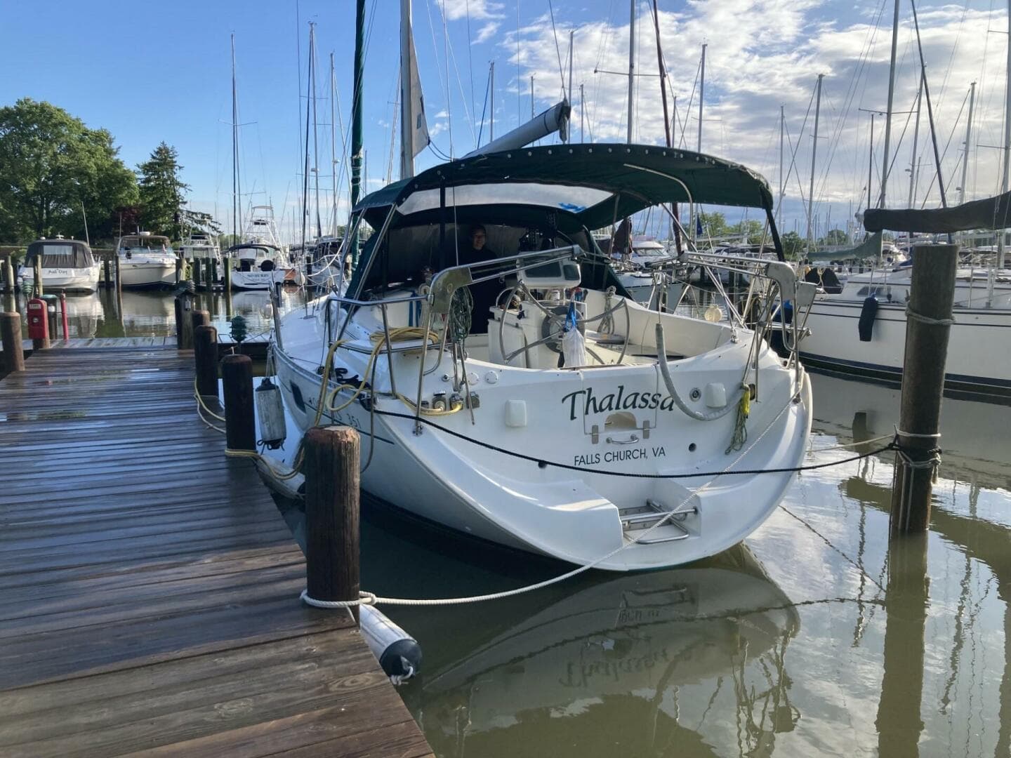 1996 Beneteau Oceanis 351 for Sale in Tracys Landing, Maryland Sloop 4