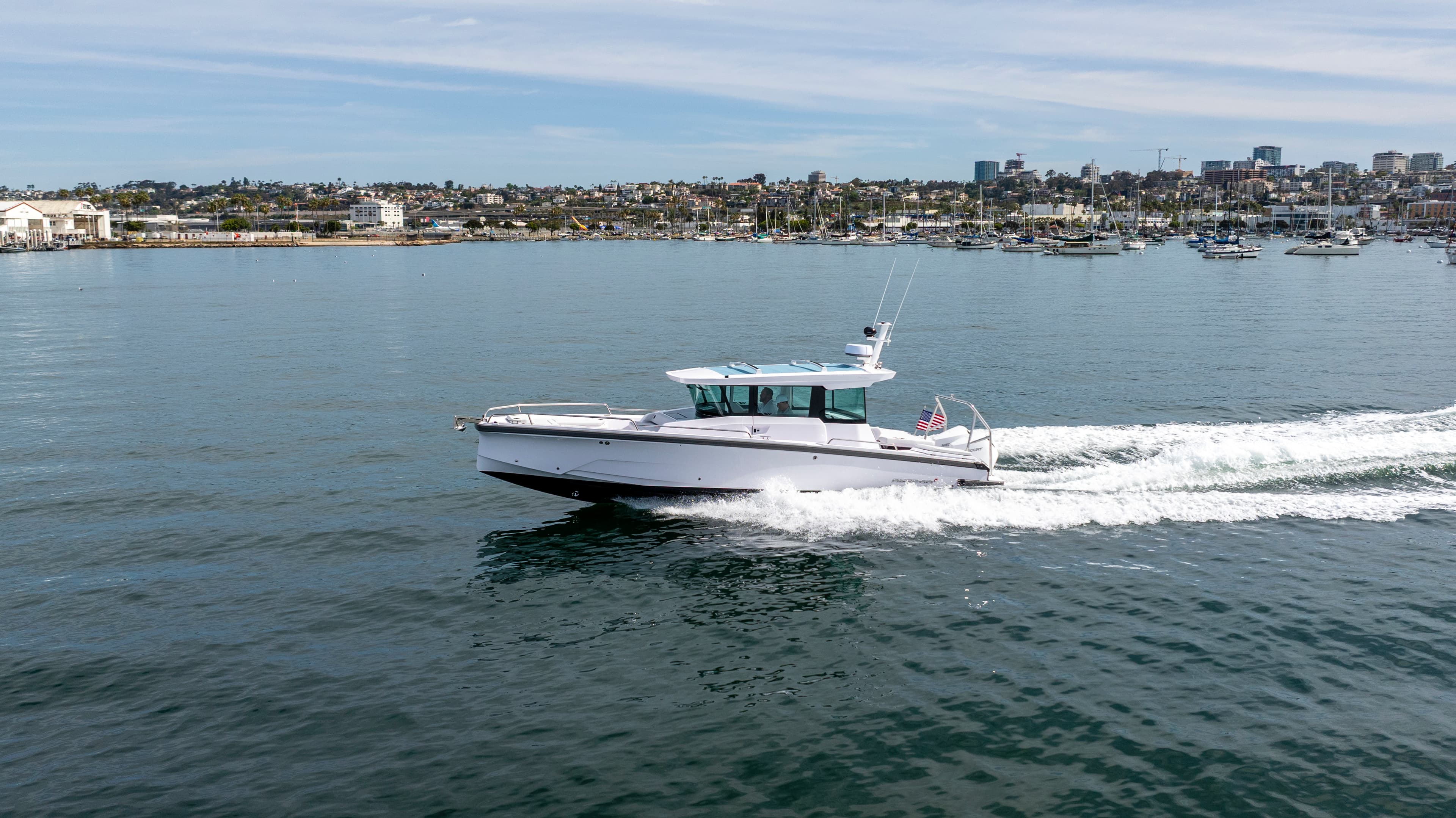 2026 Axopar 29 XC Cross Cabin for Sale in Sausalito, California Walk-around Boats 4