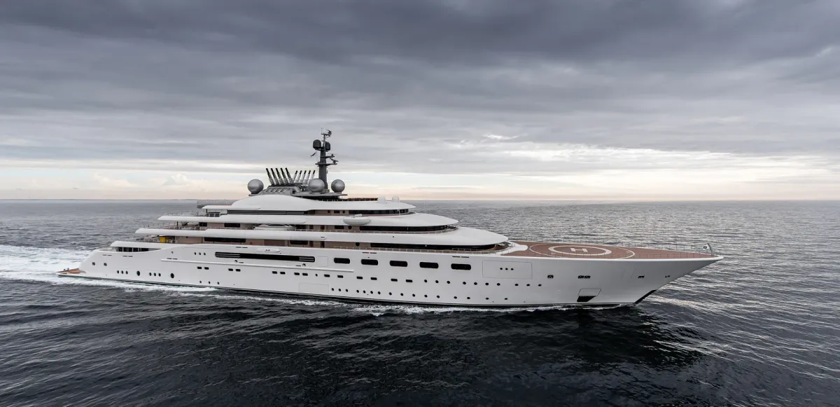 BLUE Superyacht - 160.6m Superyacht Facts and Details