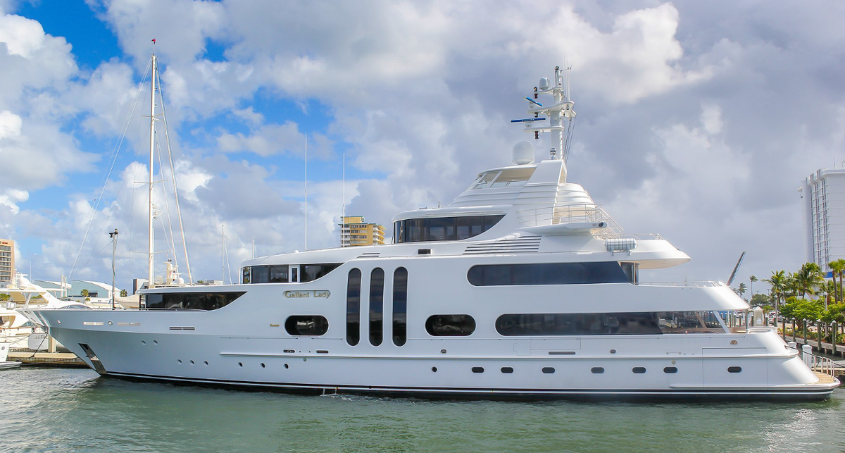 Gallant Lady Superyacht - 52m Superyacht $25 Million Facts and Details