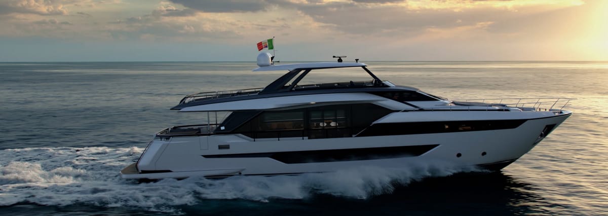 Introducing the Sleek Ferretti Yachts 940