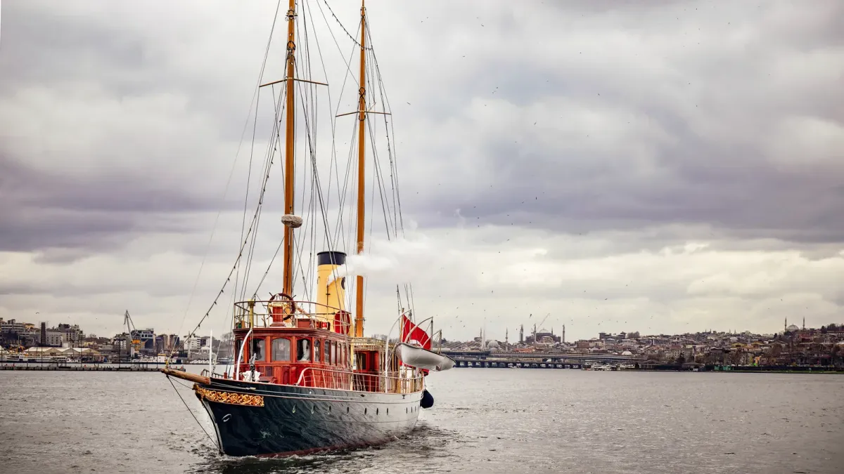 Historic steam yacht Cangarda relaunched following major restoration