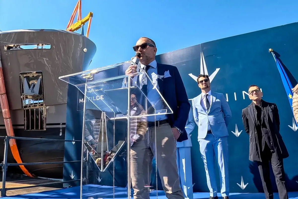 Antonini Navi launches first full-custom superyacht Matilde 7