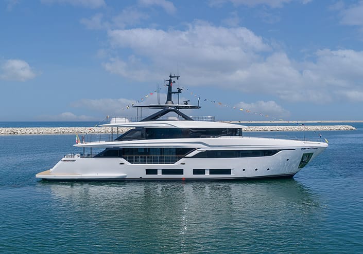 Custom Line Launches First Navetta 35: A 34.5-Metre Displacement Hull Built Around the Sea