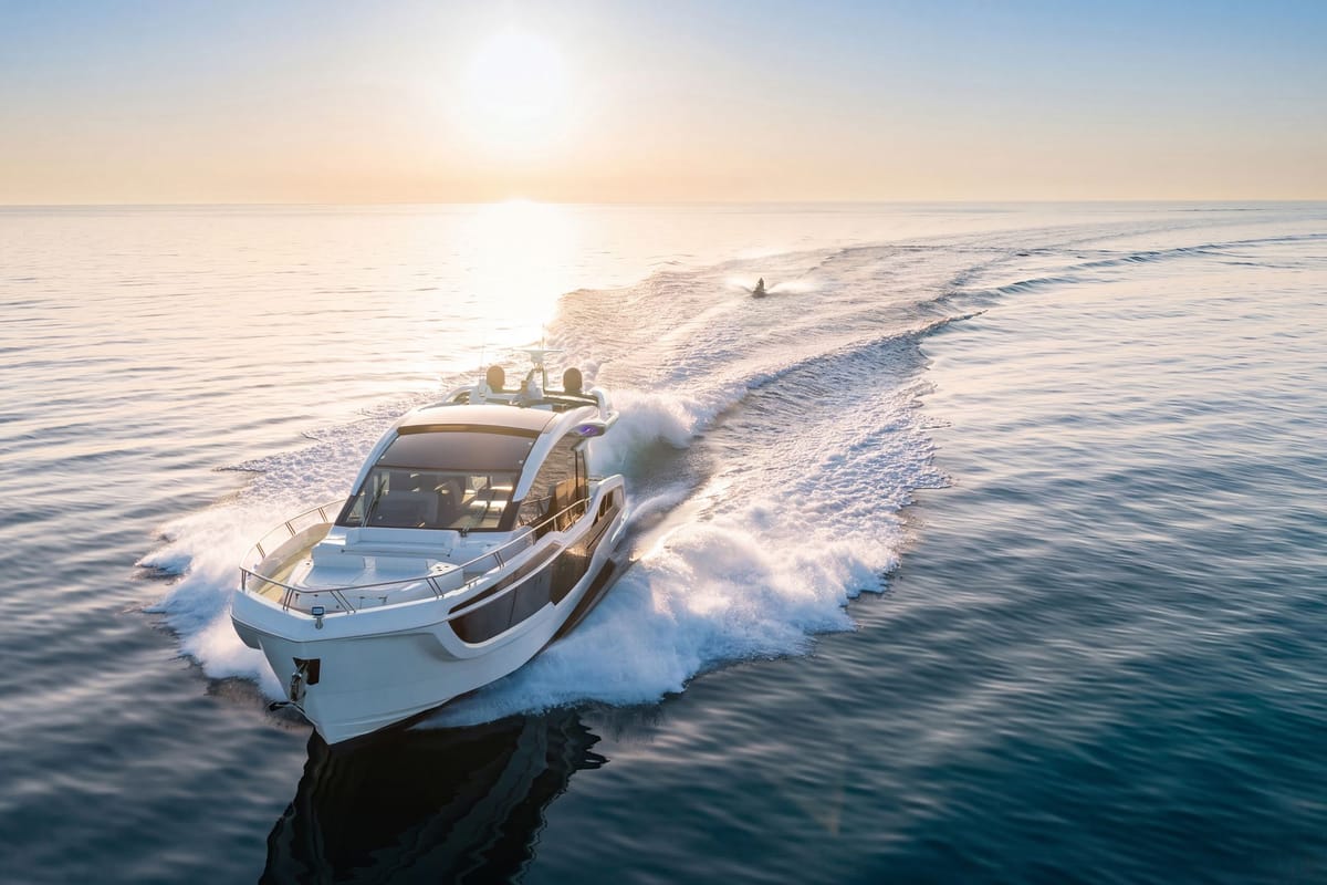 Galeon 570 SKY Debuts at FLIBS: A Coupé That Opens Up at Anchor