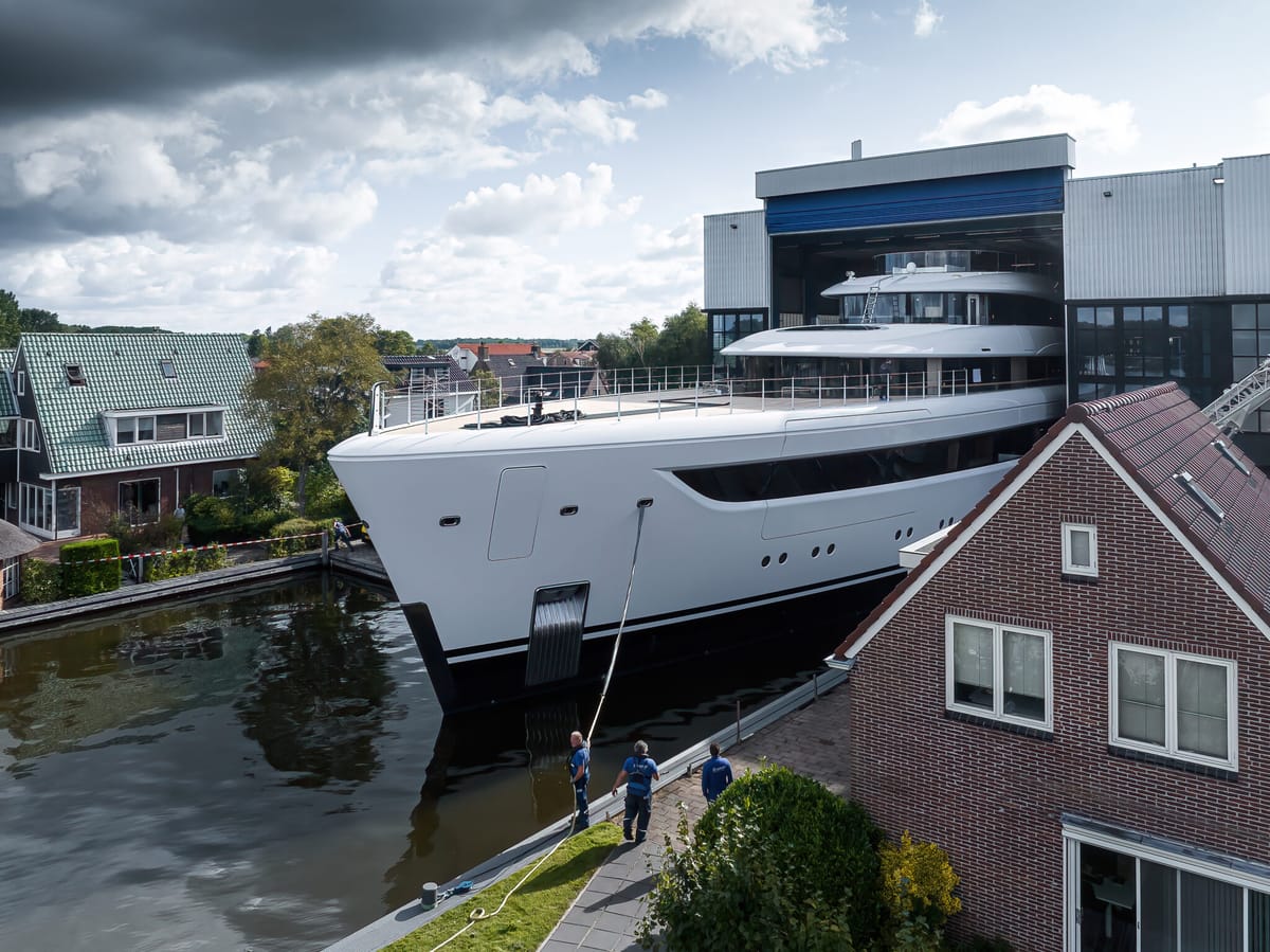 Feadship Project 822: Luxury Yachting's Eco-Future