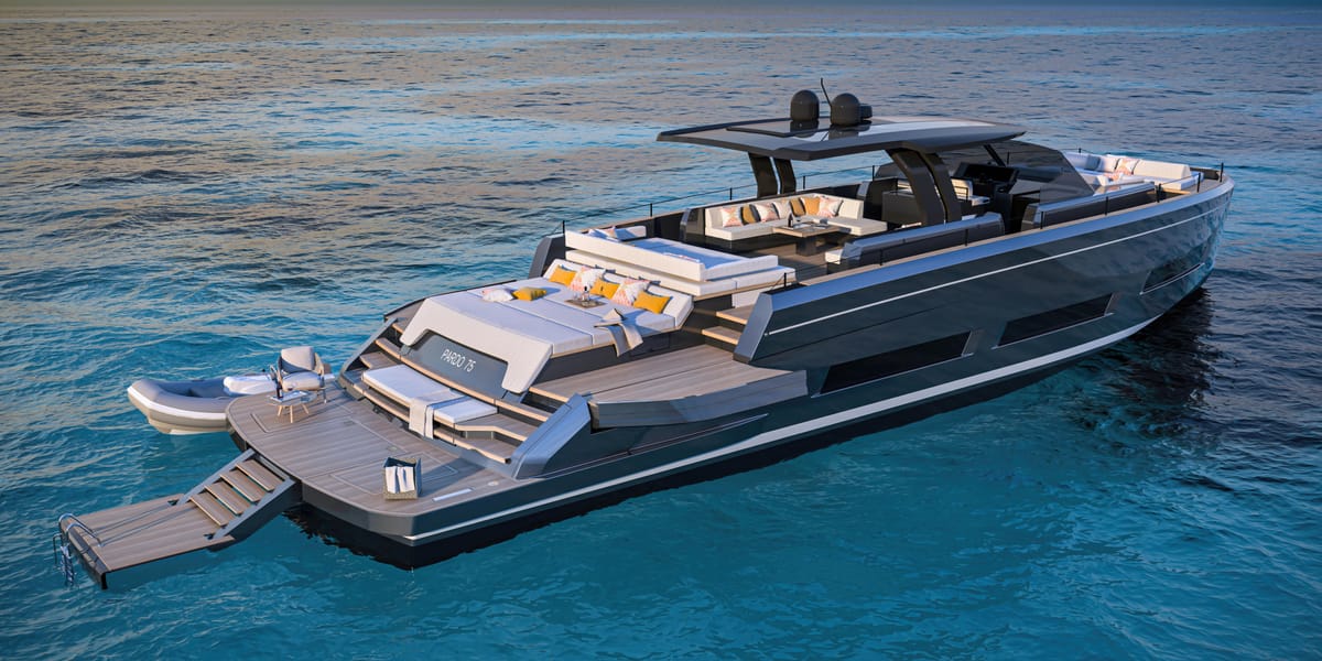 Pardo 75 T-Top: Unveiled at Cannes Yachting Festival 2023