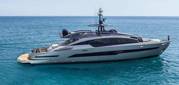 Pershing's U.S. debut of the Pershing GTX116 at the Miami International Boat Show